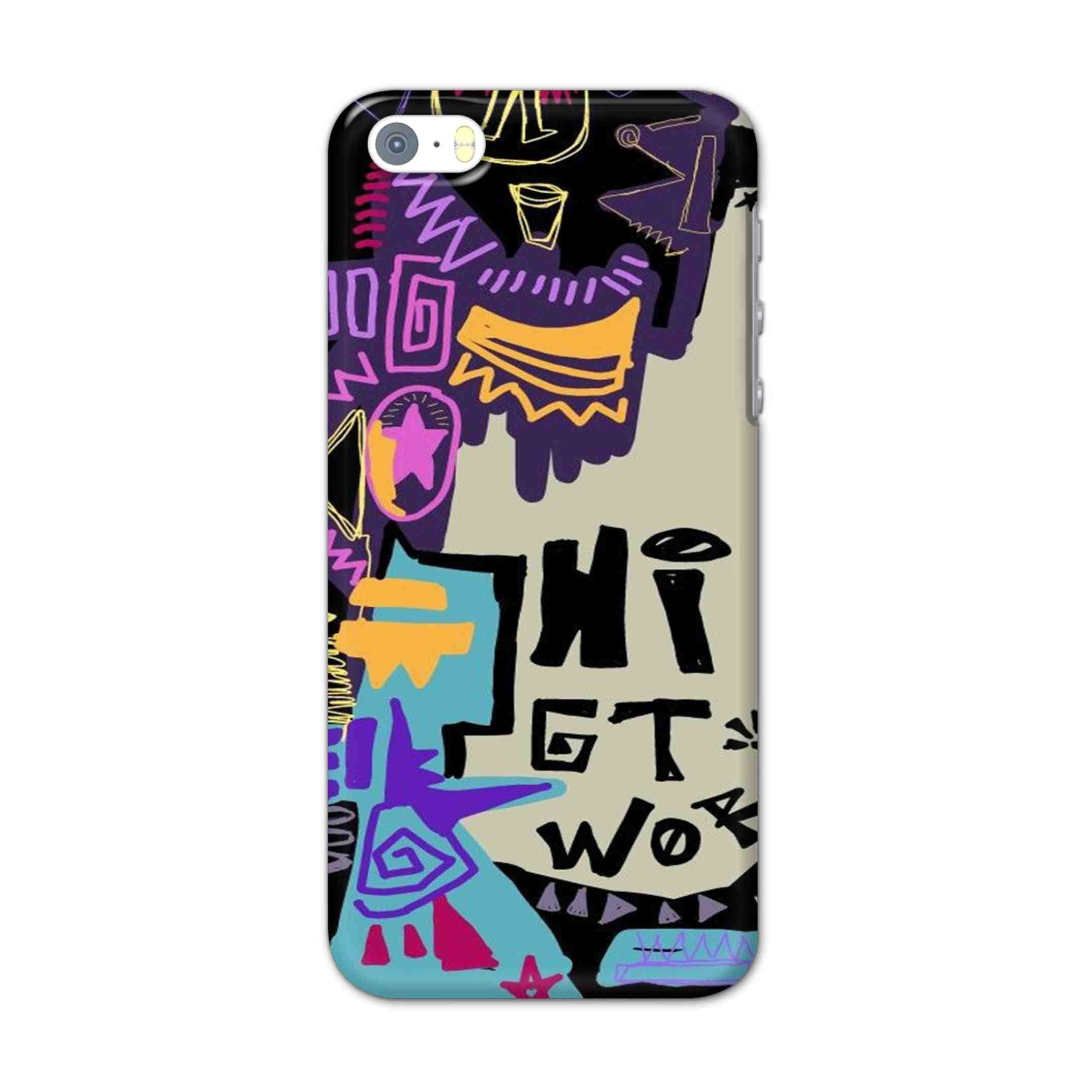 Buy Hi Gt World Hard Back Mobile Phone Case/Cover For Apple Iphone SE Online