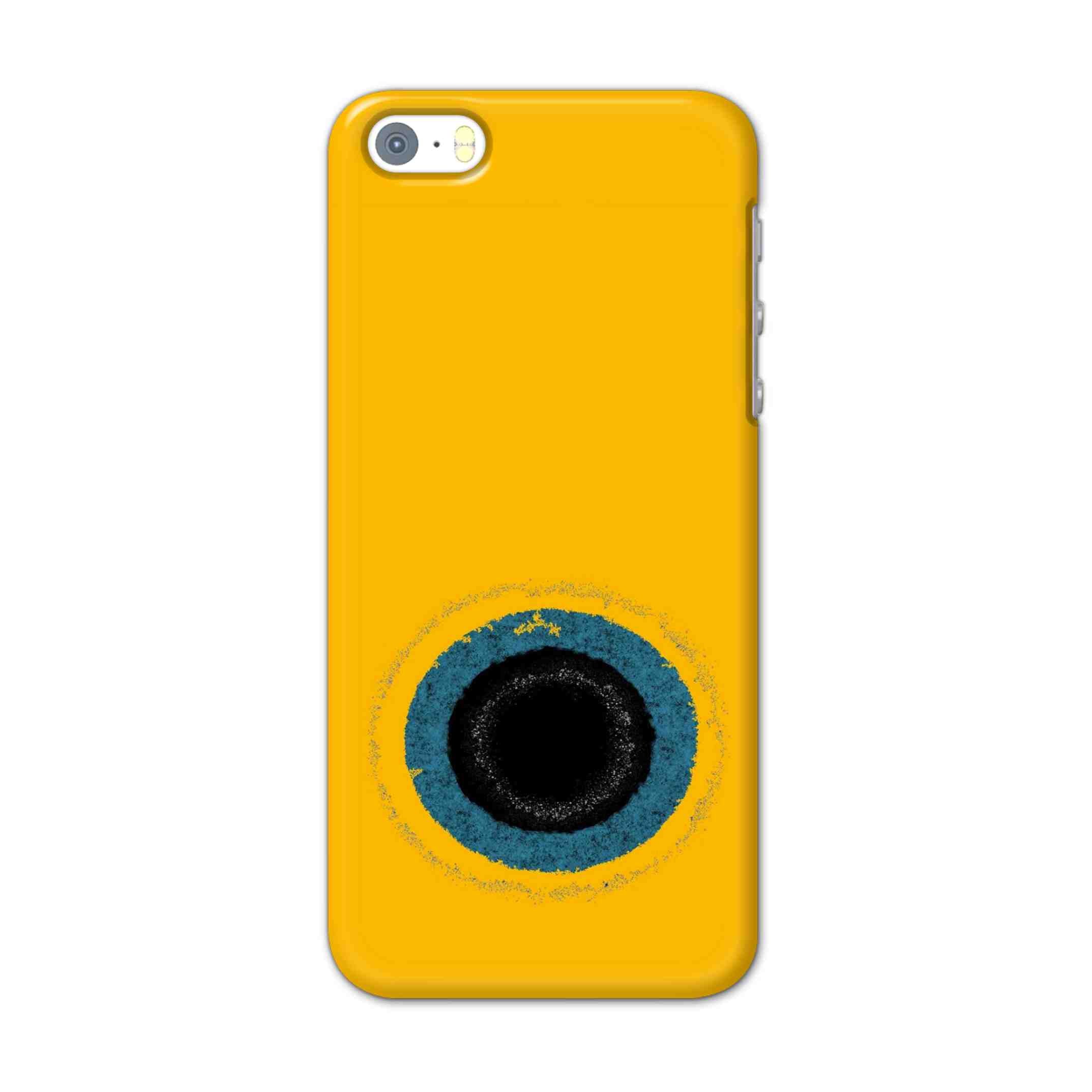 Buy Dark Hole With Yellow Background Hard Back Mobile Phone Case/Cover For Apple Iphone SE Online