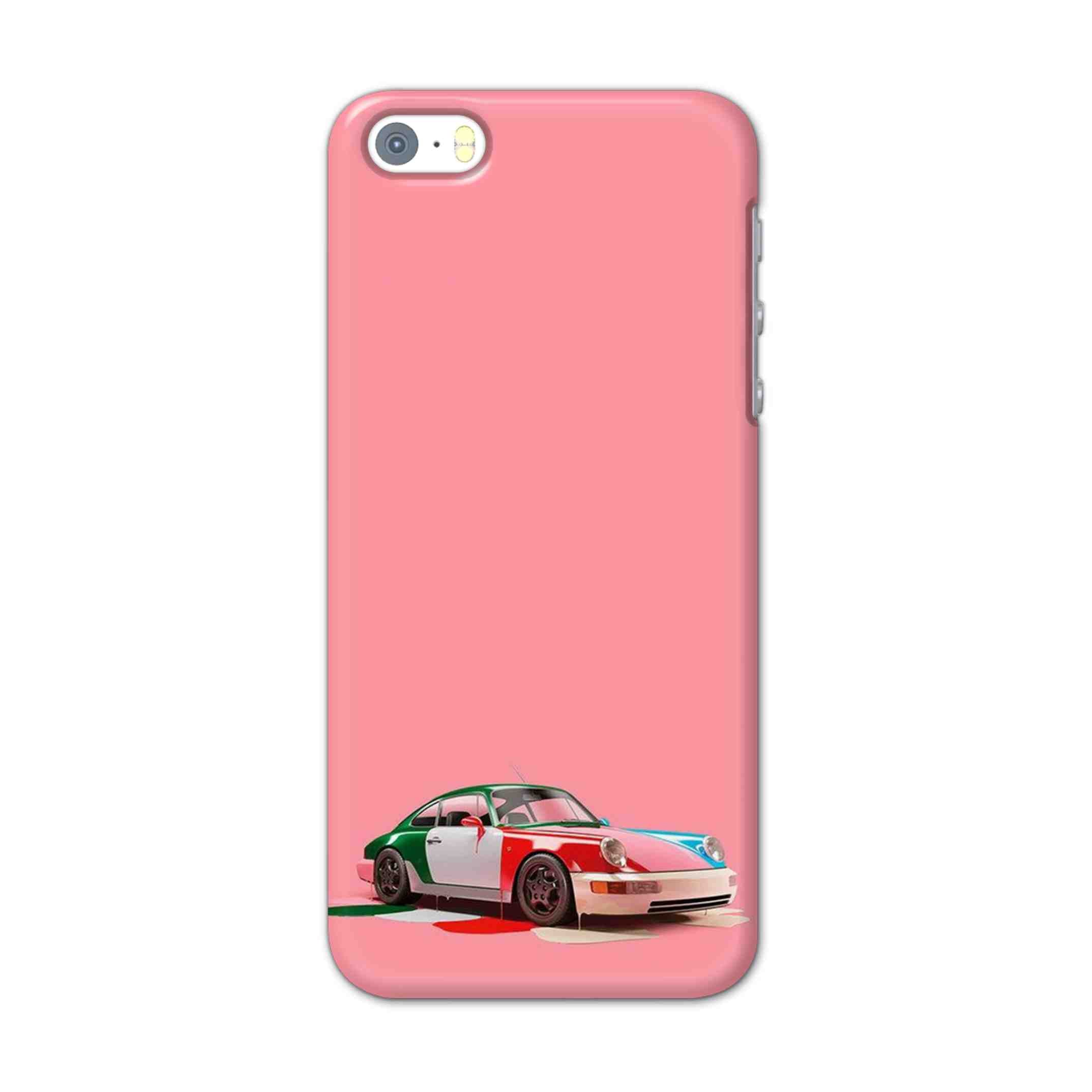 Buy Pink Porche Hard Back Mobile Phone Case/Cover For Apple Iphone SE Online