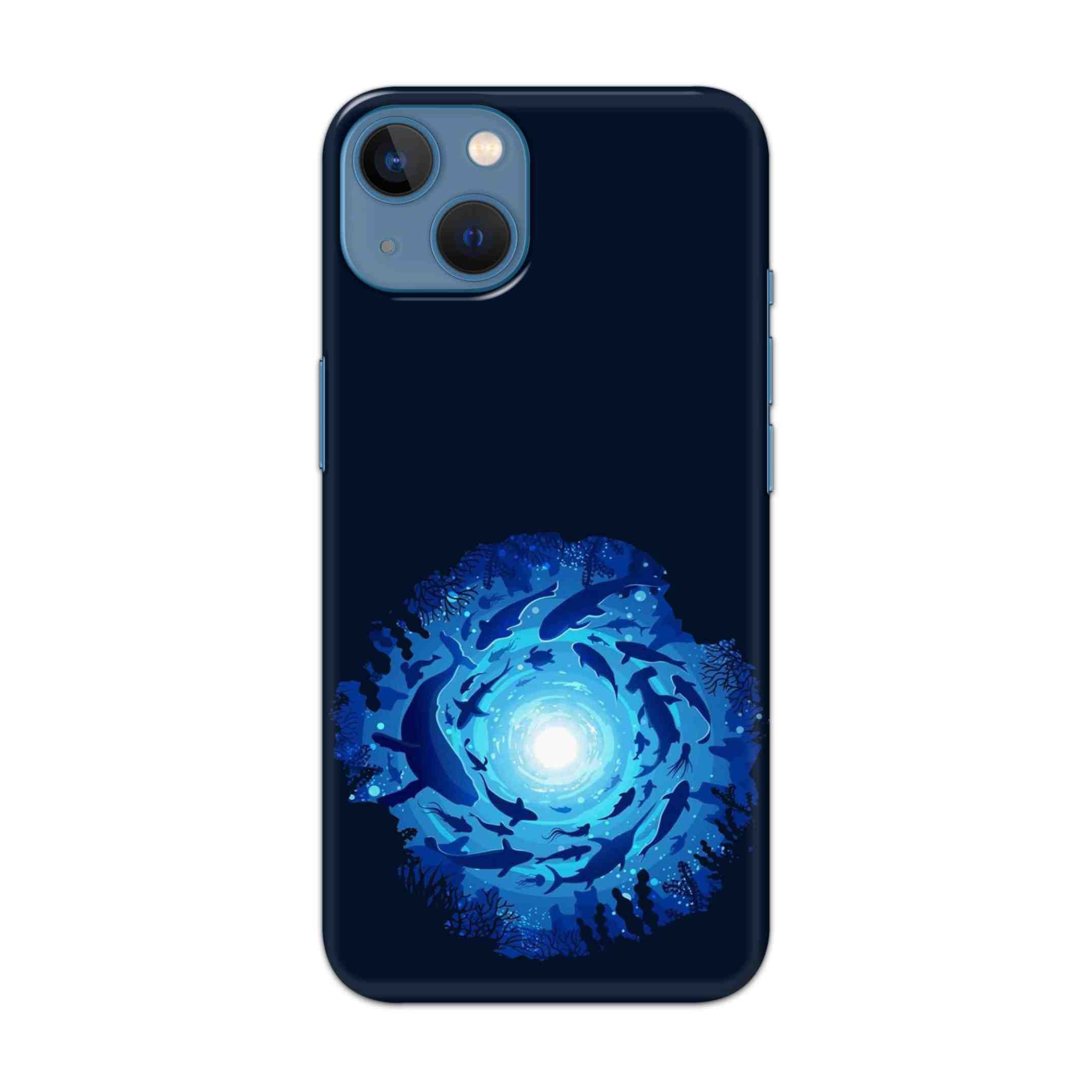Buy Blue Whale Hard Back Mobile Phone Case/Cover For Apple iPhone 13 Online