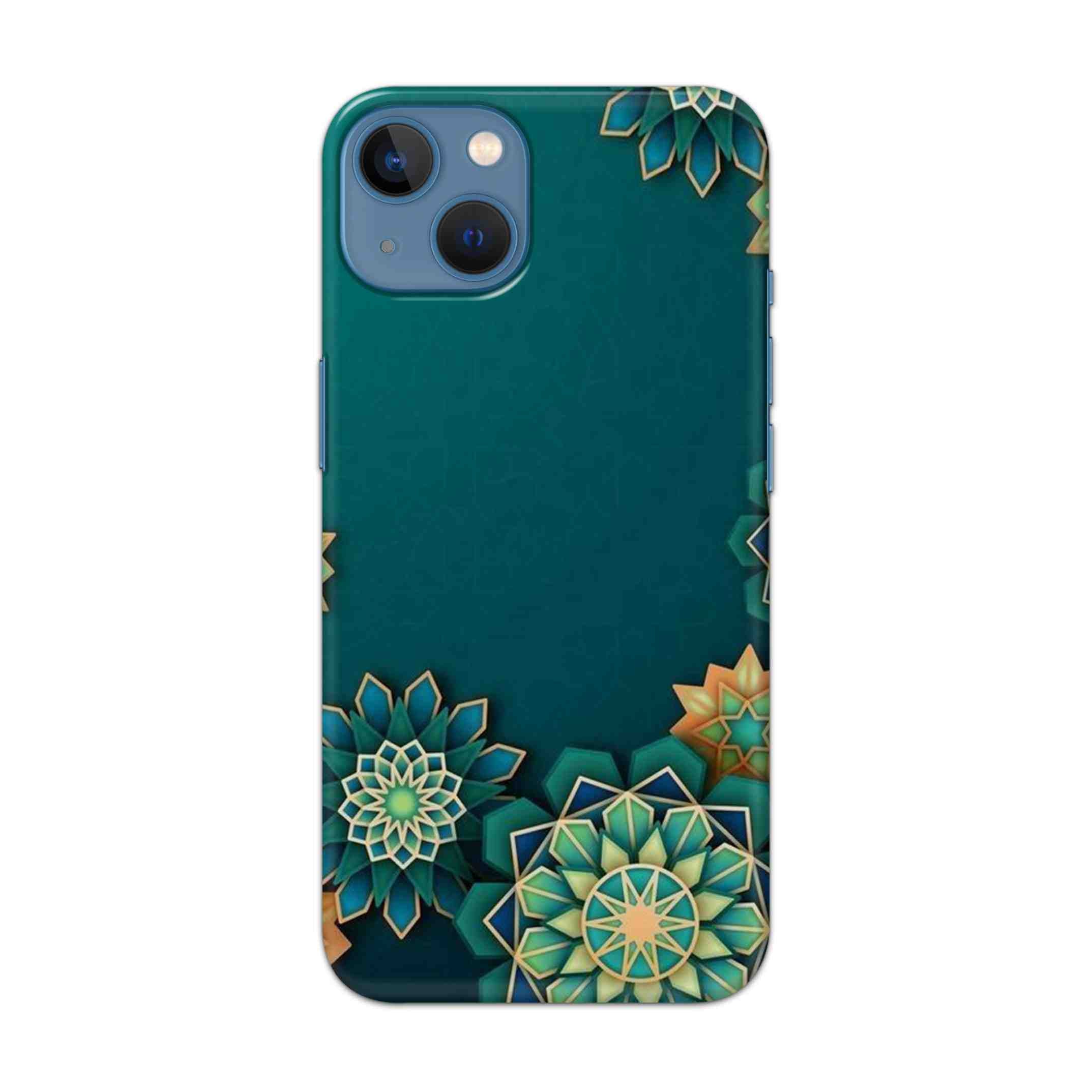 Buy Green Flower Hard Back Mobile Phone Case/Cover For Apple iPhone 13 Online