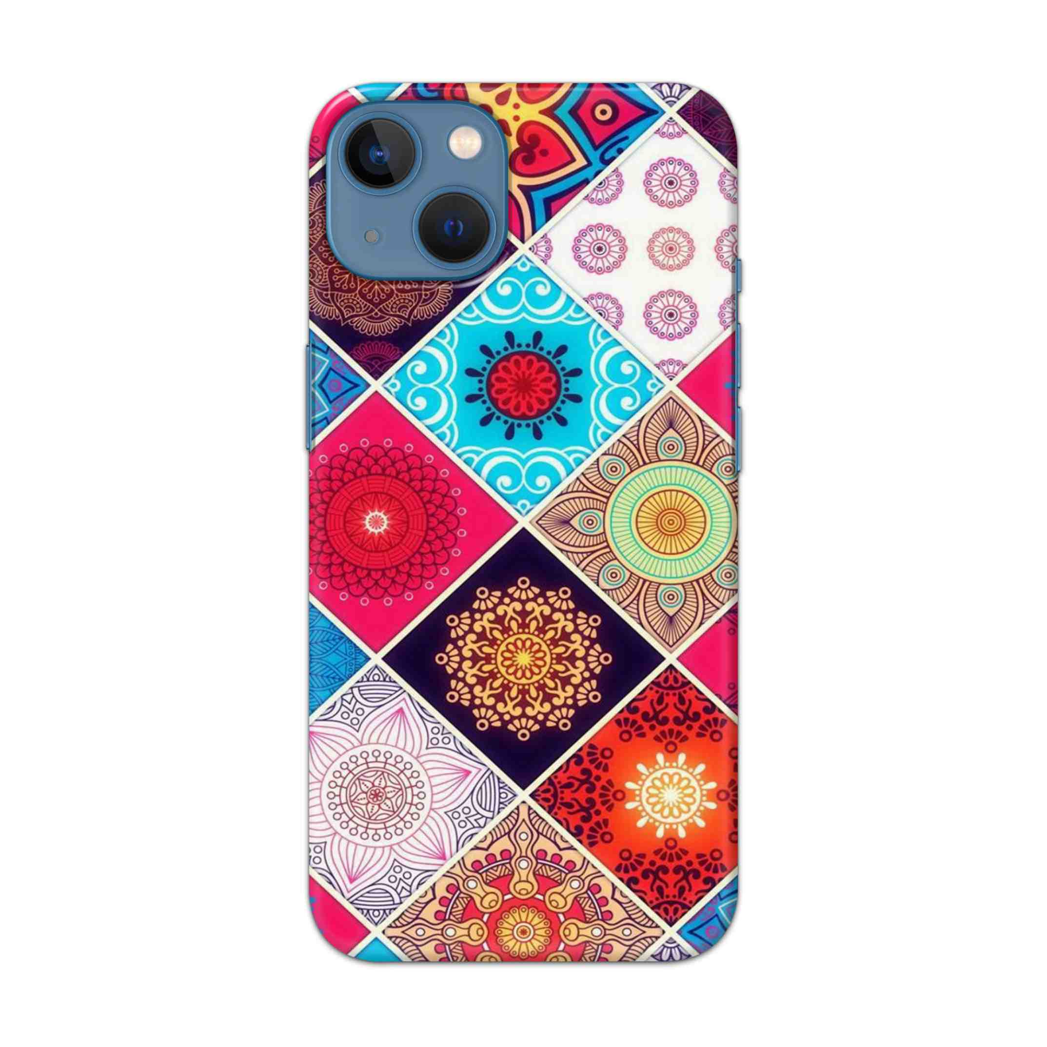 Buy Rainbow Mandala Hard Back Mobile Phone Case/Cover For Apple iPhone 13 Online