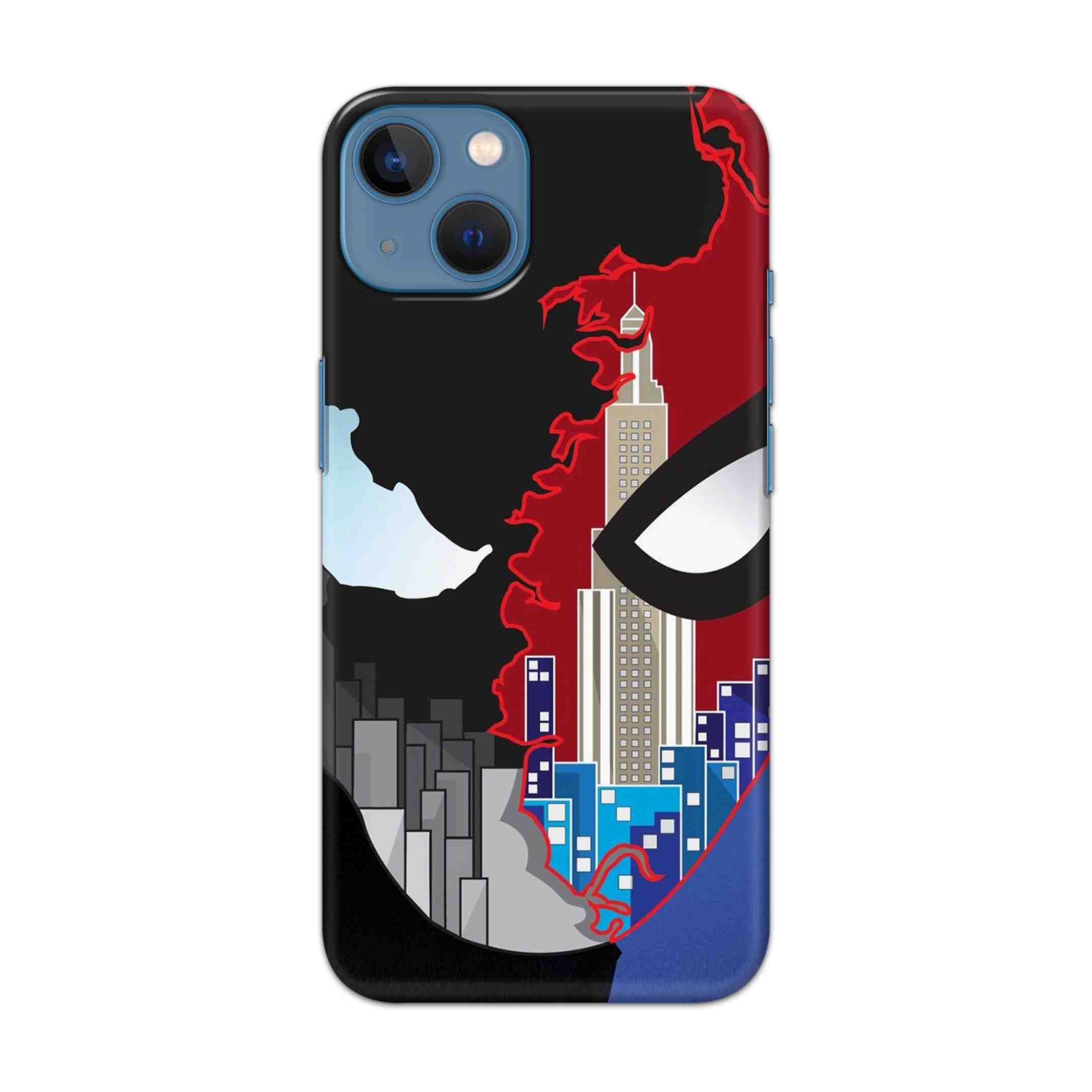 Buy Red And Black Spiderman Hard Back Mobile Phone Case/Cover For Apple iPhone 13 Online