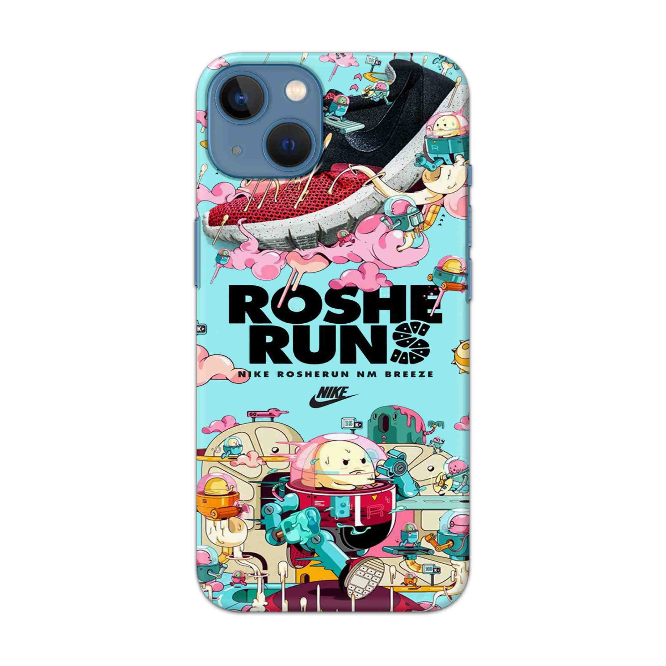 Buy Roshe Runs Hard Back Mobile Phone Case/Cover For Apple iPhone 13 Online