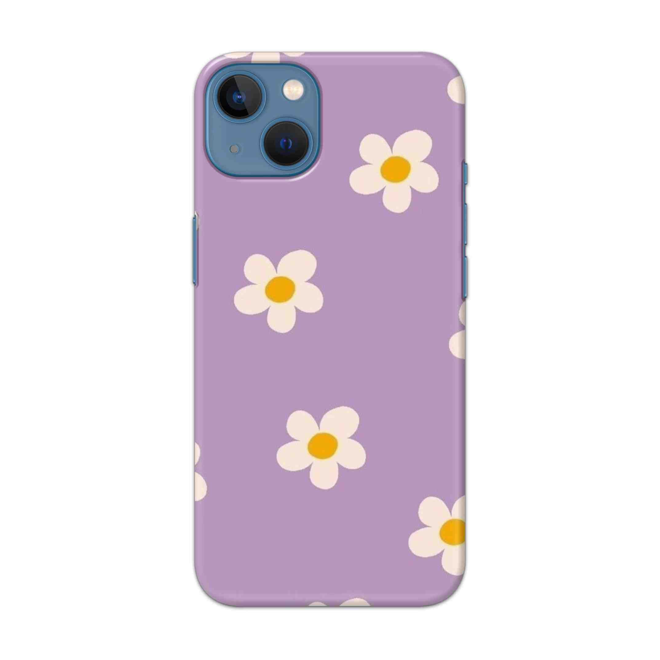Buy Purple Flower Hard Back Mobile Phone Case Cover For Apple iPhone 13 Online