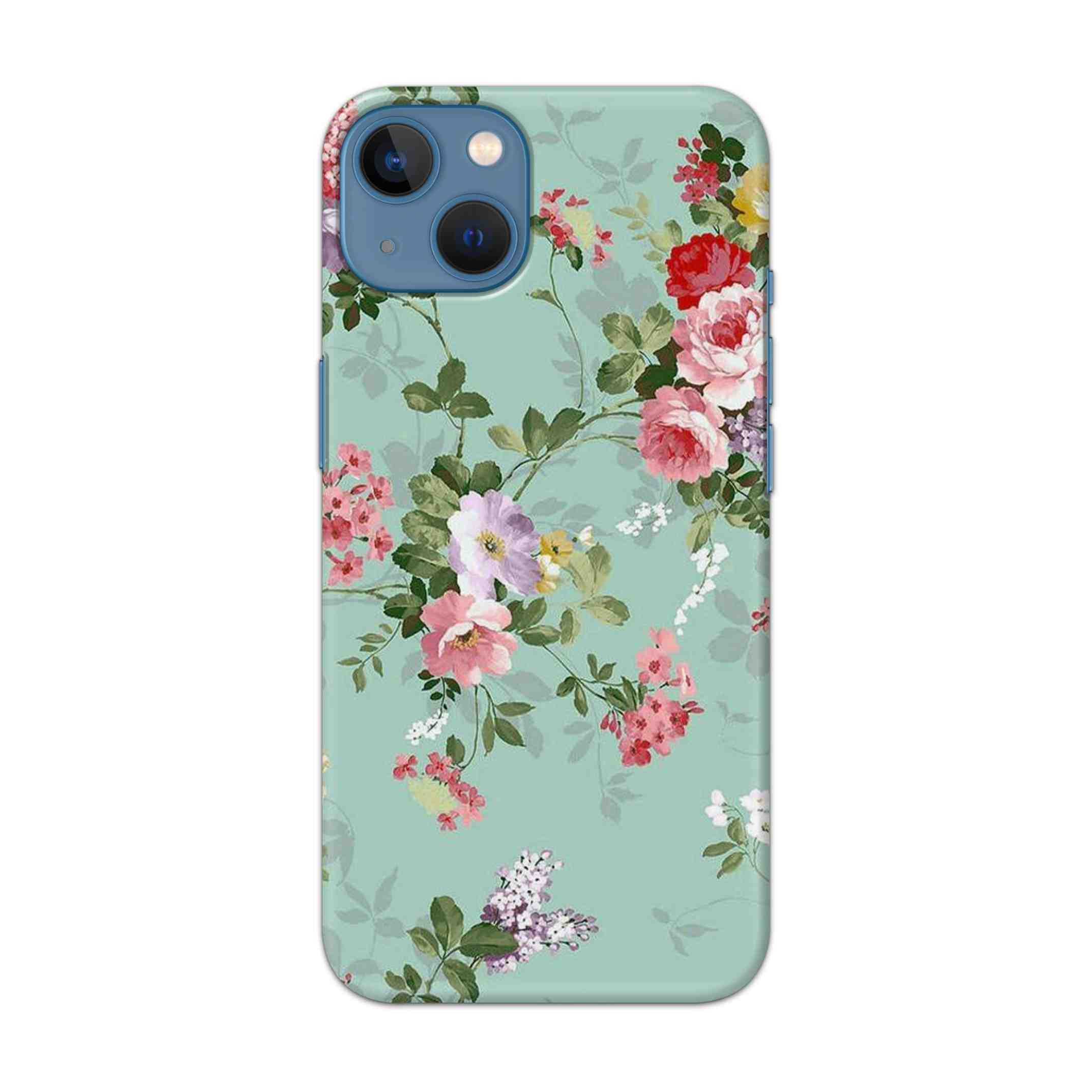 Buy Colourful Flower Hard Back Mobile Phone Case Cover For Apple iPhone 13 Online