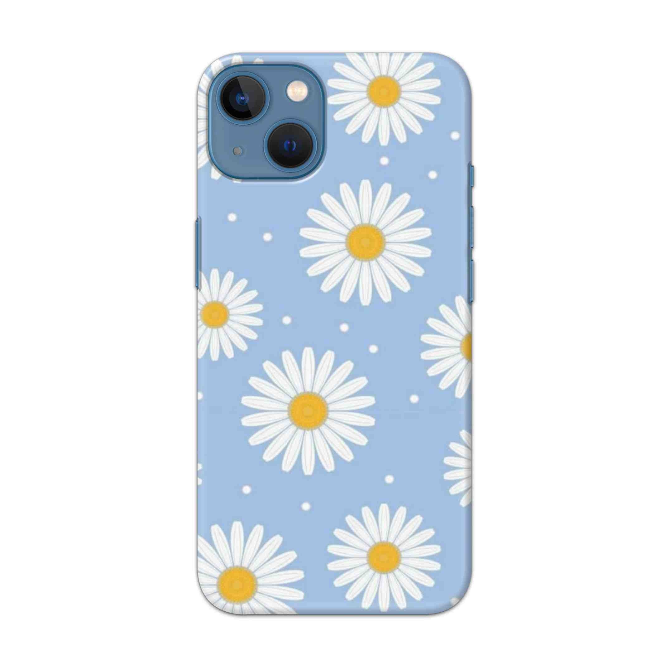 Buy White Sunflower Hard Back Mobile Phone Case Cover For Apple iPhone 13 Online