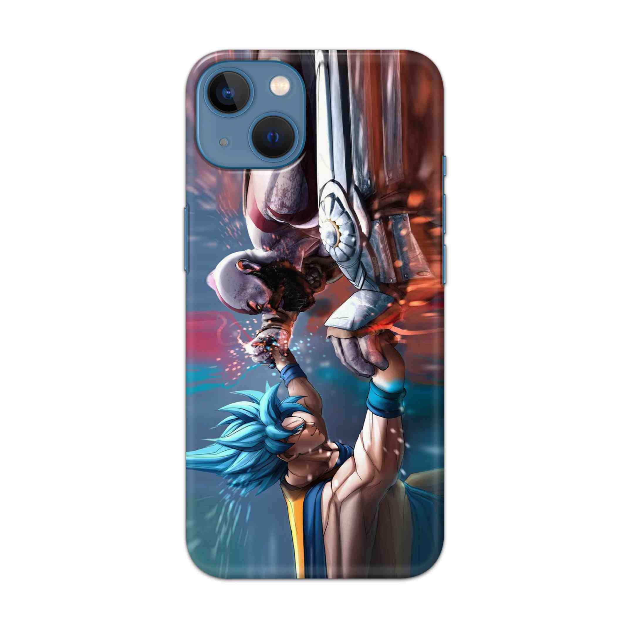 Buy Goku Vs Kratos Hard Back Mobile Phone Case/Cover For Apple iPhone 13 Online