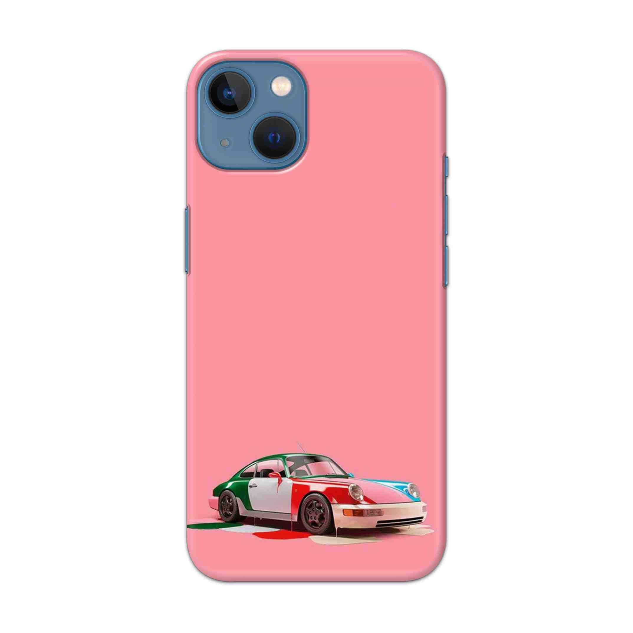 Buy Pink Porche Hard Back Mobile Phone Case/Cover For Apple iPhone 13 Mini Online