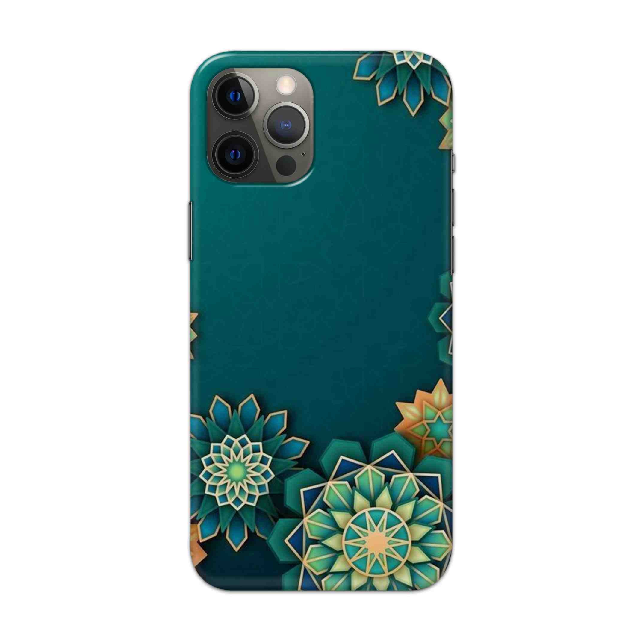 Buy Green Flower Hard Back Mobile Phone Case/Cover For Apple iPhone 13 Pro Max Online