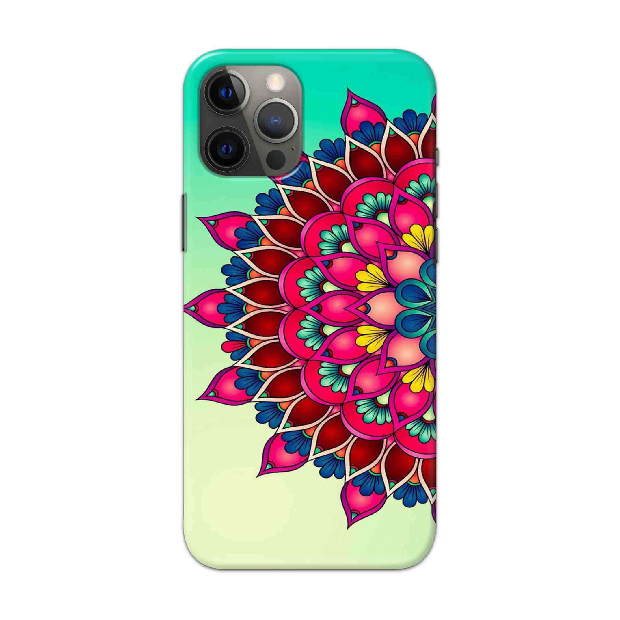 Buy Lotus Mandala Hard Back Mobile Phone Case/Cover For Apple iPhone 13 Pro Max Online