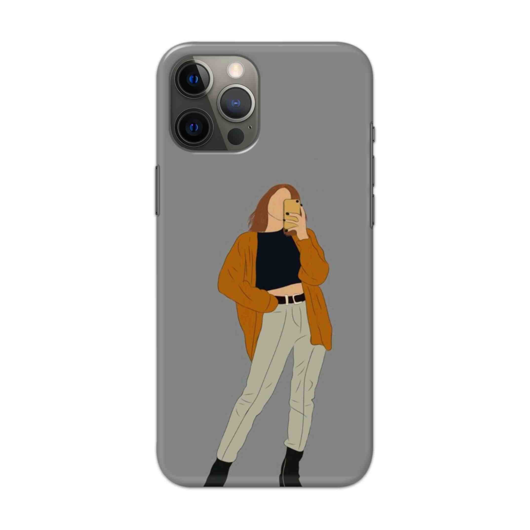Buy Selfie Girl Hard Back Mobile Phone Case Cover For Apple iPhone 13 Pro Max Online
