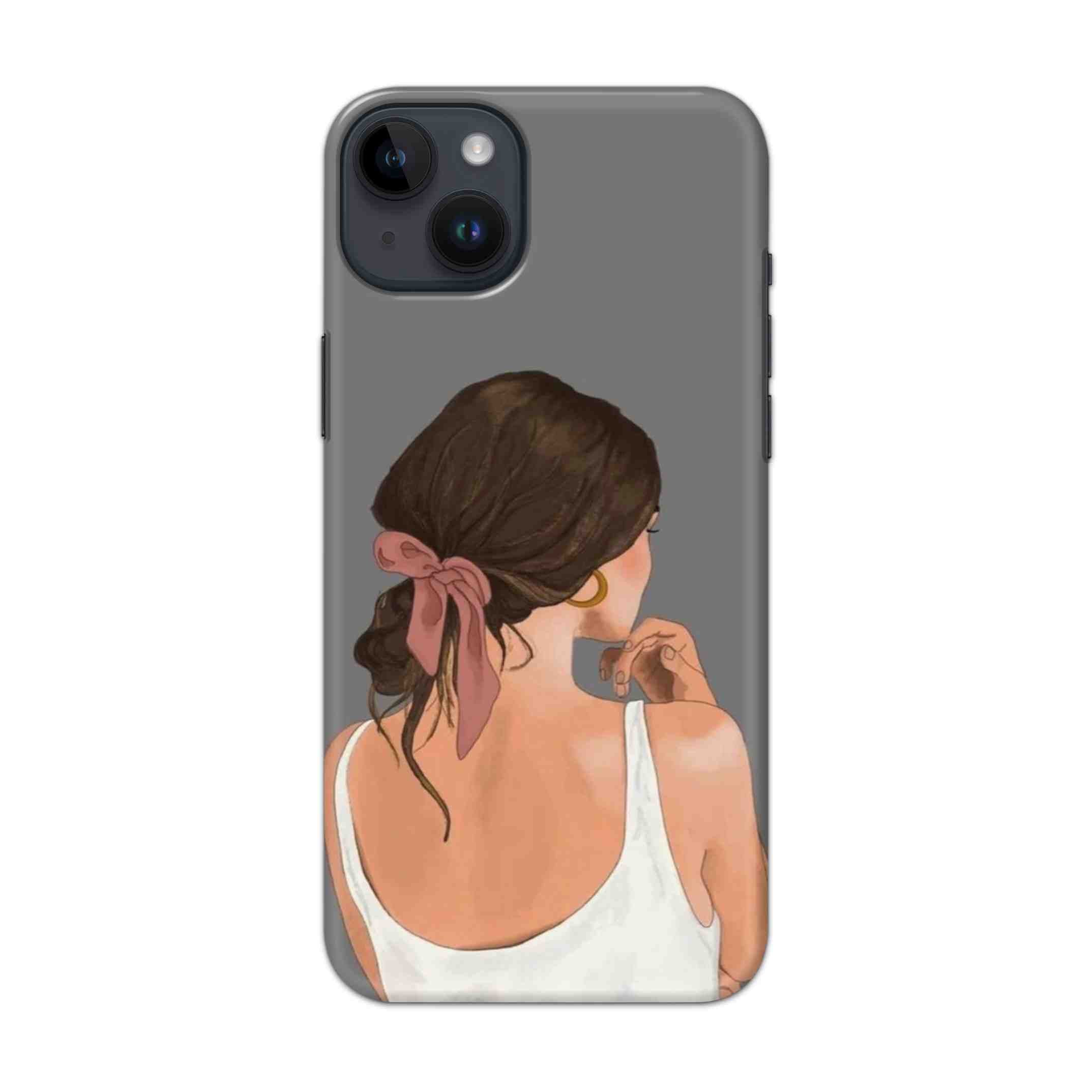Buy Thinking Girl Hard Back Mobile Phone Case Cover For iPhone 14 Online