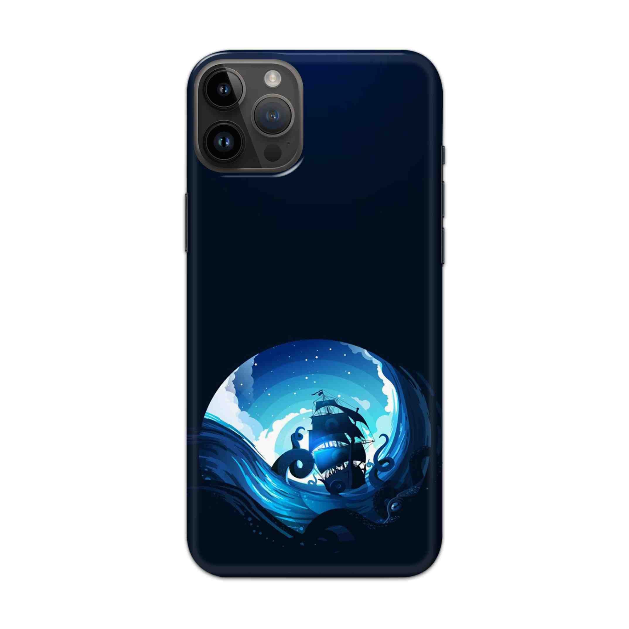 Buy Blue Seaship Hard Back Mobile Phone Case/Cover For iPhone 14 Pro Max Online
