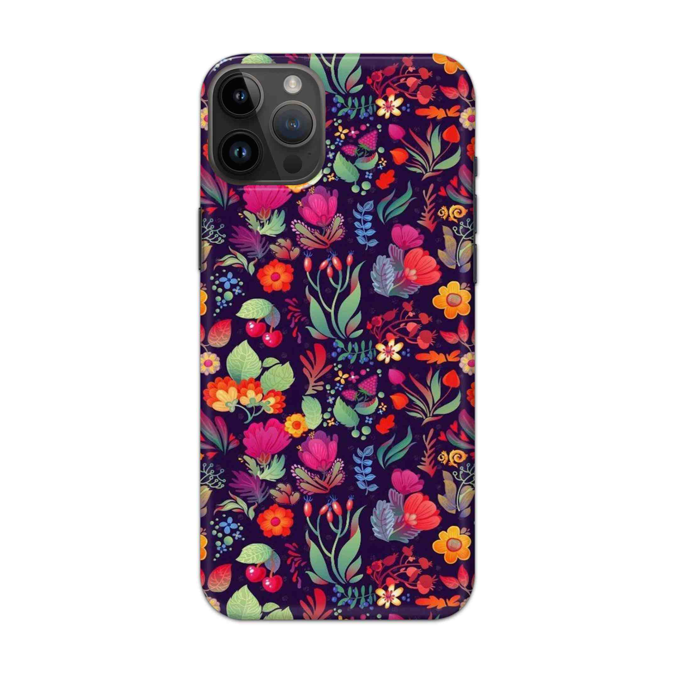 Buy Fruits Flower Hard Back Mobile Phone Case/Cover For iPhone 14 Pro Max Online