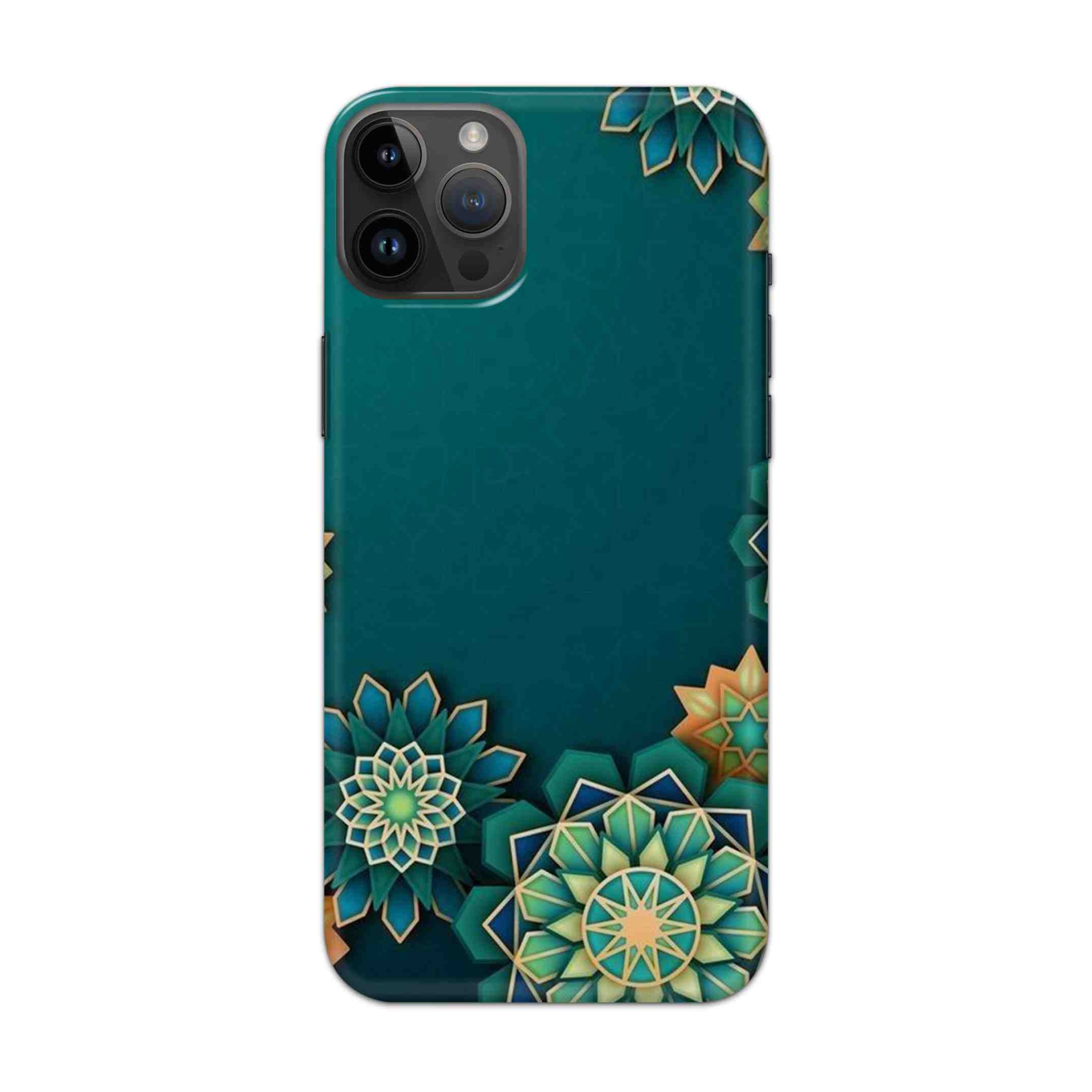 Buy Green Flower Hard Back Mobile Phone Case/Cover For iPhone 14 Pro Max Online