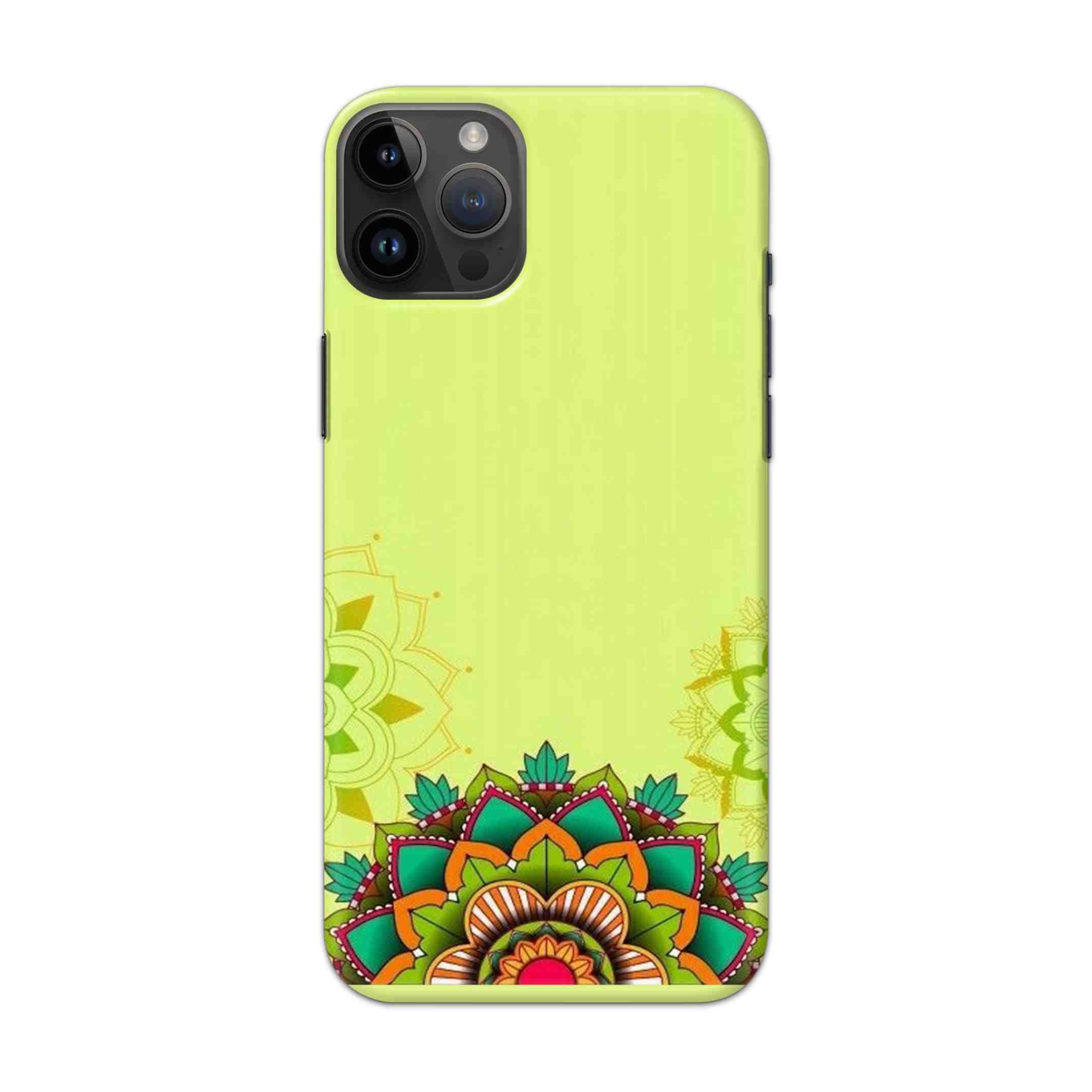Buy Flower Mandala Hard Back Mobile Phone Case/Cover For iPhone 14 Pro Max Online