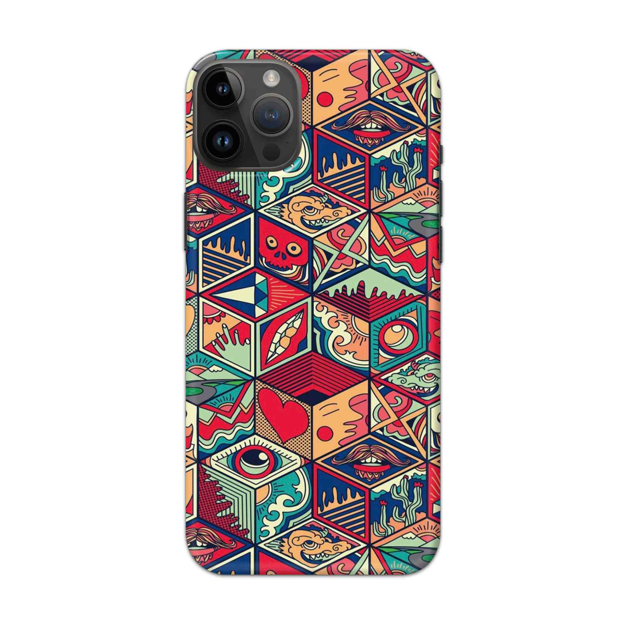 Buy Face Mandala Hard Back Mobile Phone Case/Cover For iPhone 14 Pro Max Online