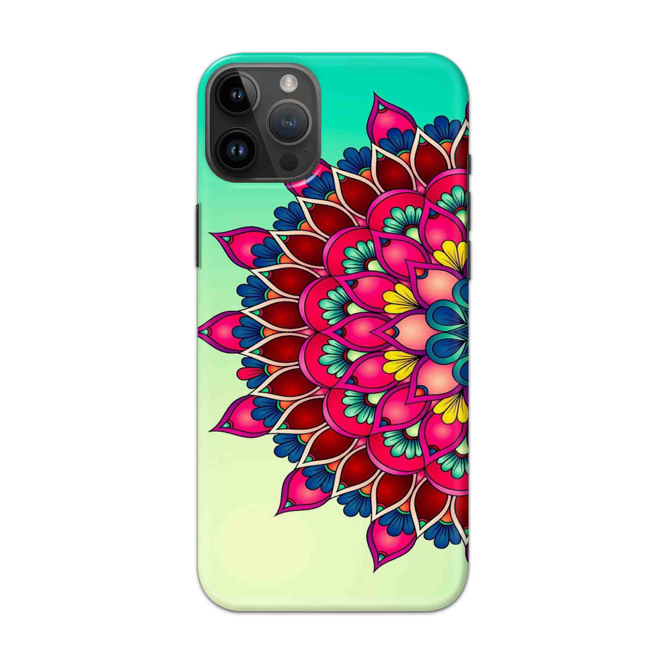 Buy Lotus Mandala Hard Back Mobile Phone Case/Cover For iPhone 14 Pro Max Online