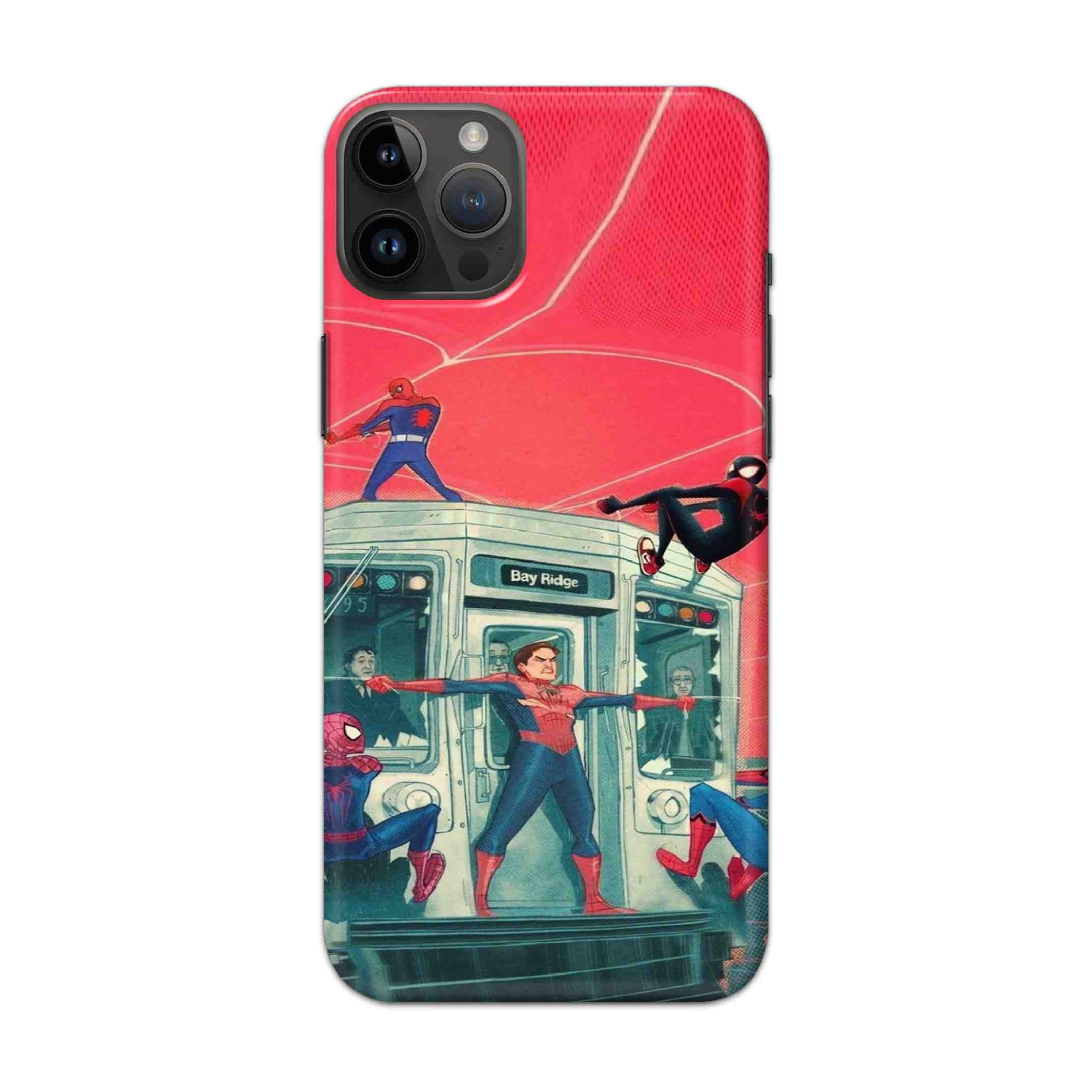 Buy All Spiderman Hard Back Mobile Phone Case/Cover For iPhone 14 Pro Max Online