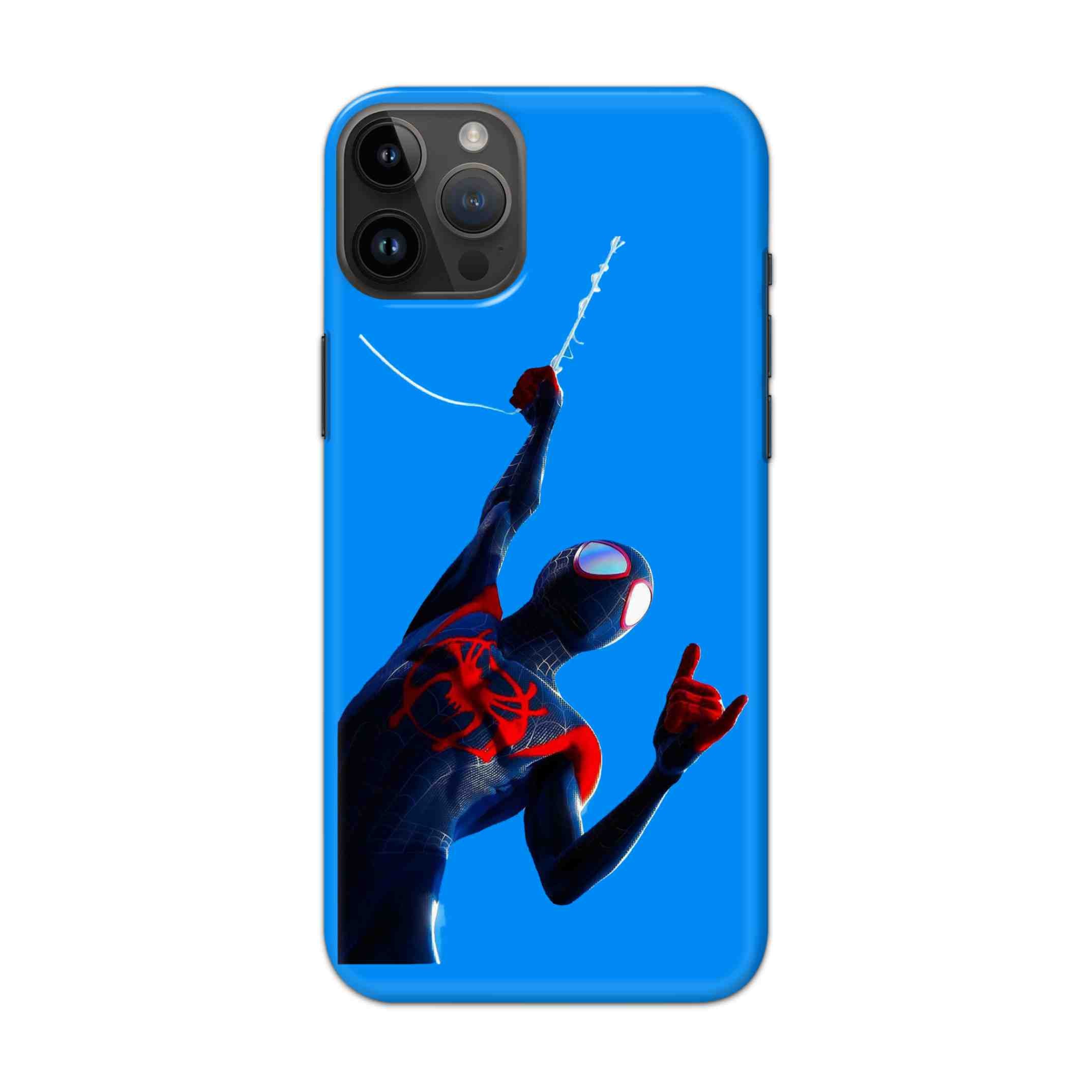 Buy Miles Morales Spiderman Hard Back Mobile Phone Case/Cover For iPhone 14 Pro Max Online