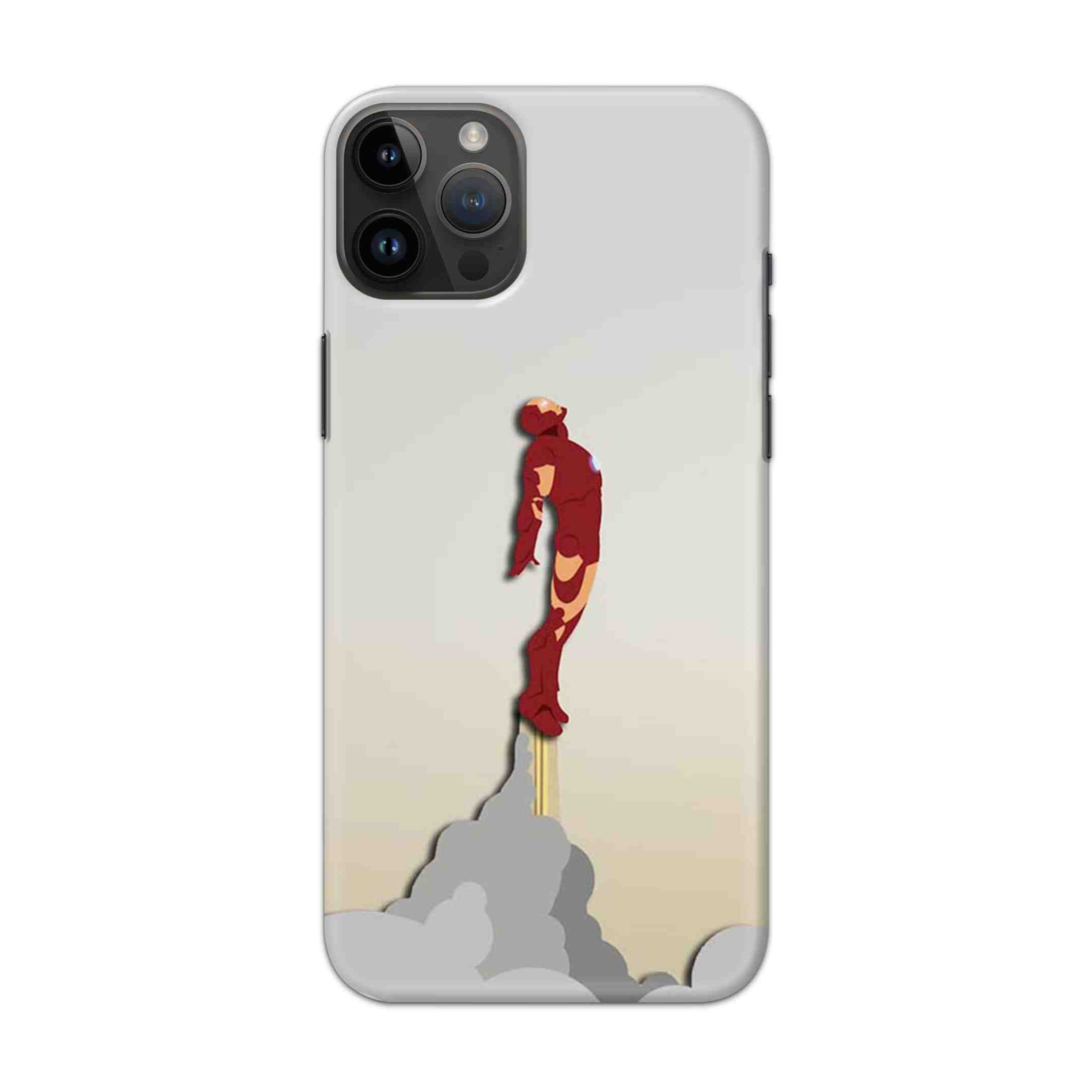 Buy Flying Ironman Hard Back Mobile Phone Case Cover For iPhone 14 Pro Max Online