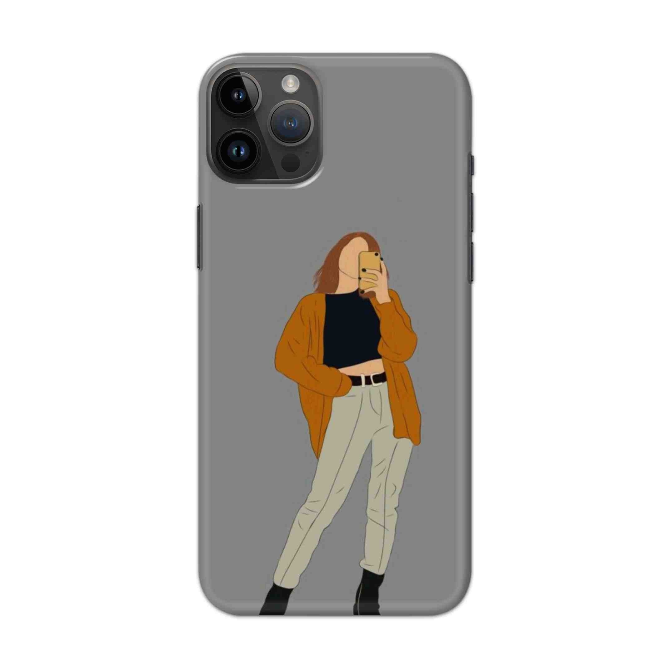 Buy Selfie Girl Hard Back Mobile Phone Case Cover For iPhone 14 Pro Max Online