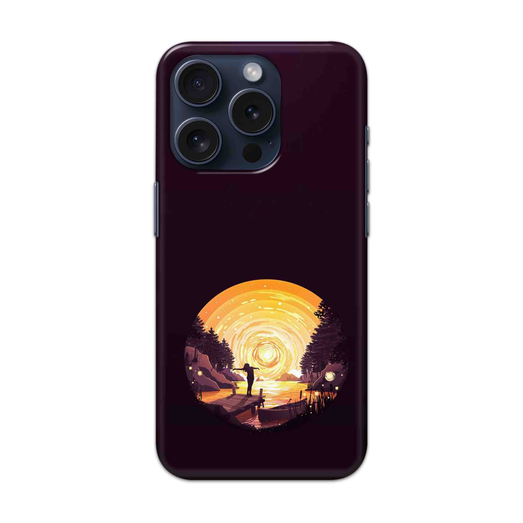 Buy Night Sunrise Hard Back Mobile Phone Case/Cover For iPhone 15 Pro Online