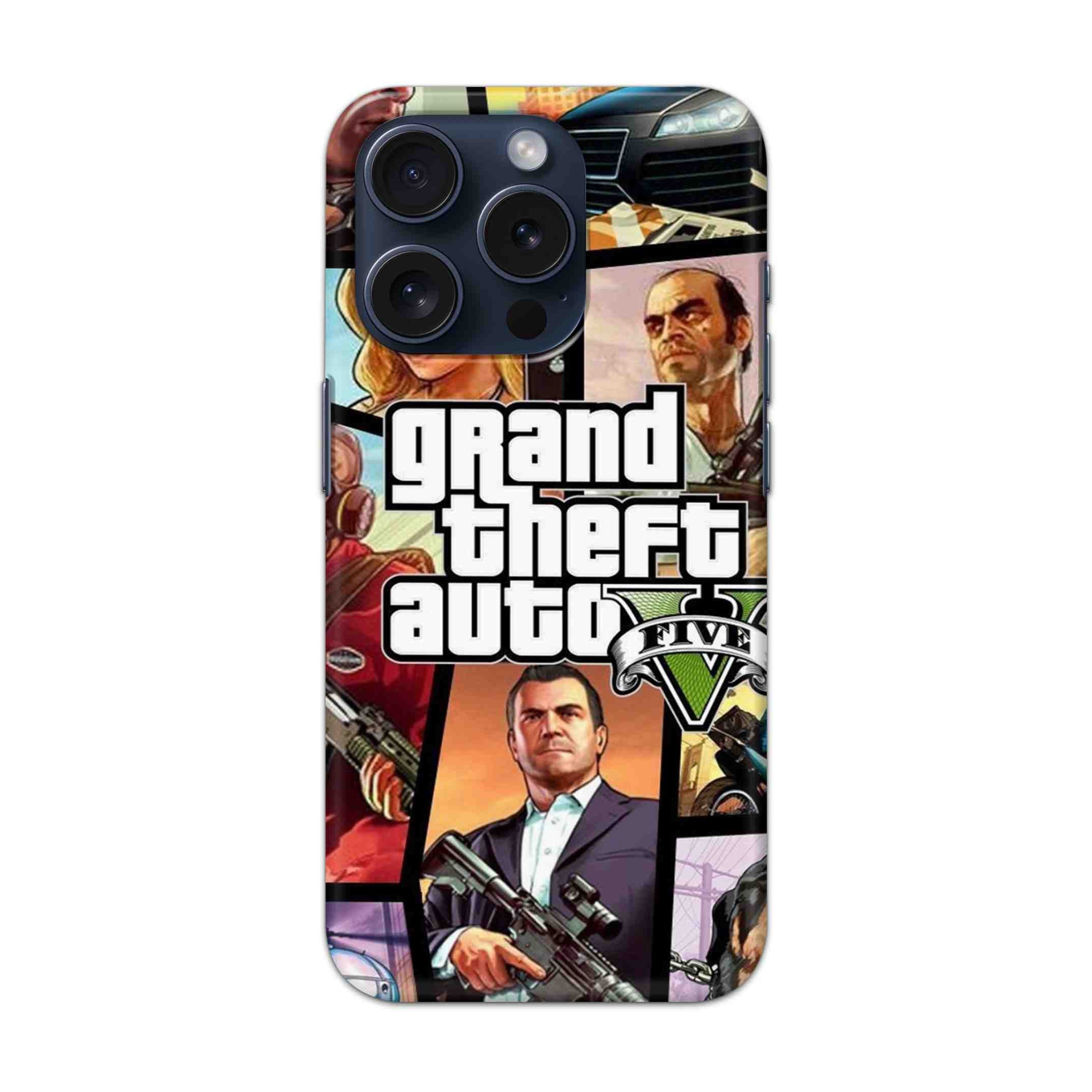 Buy Grand Theft Auto 5 Hard Back Mobile Phone Case/Cover For iPhone 15 Pro Online