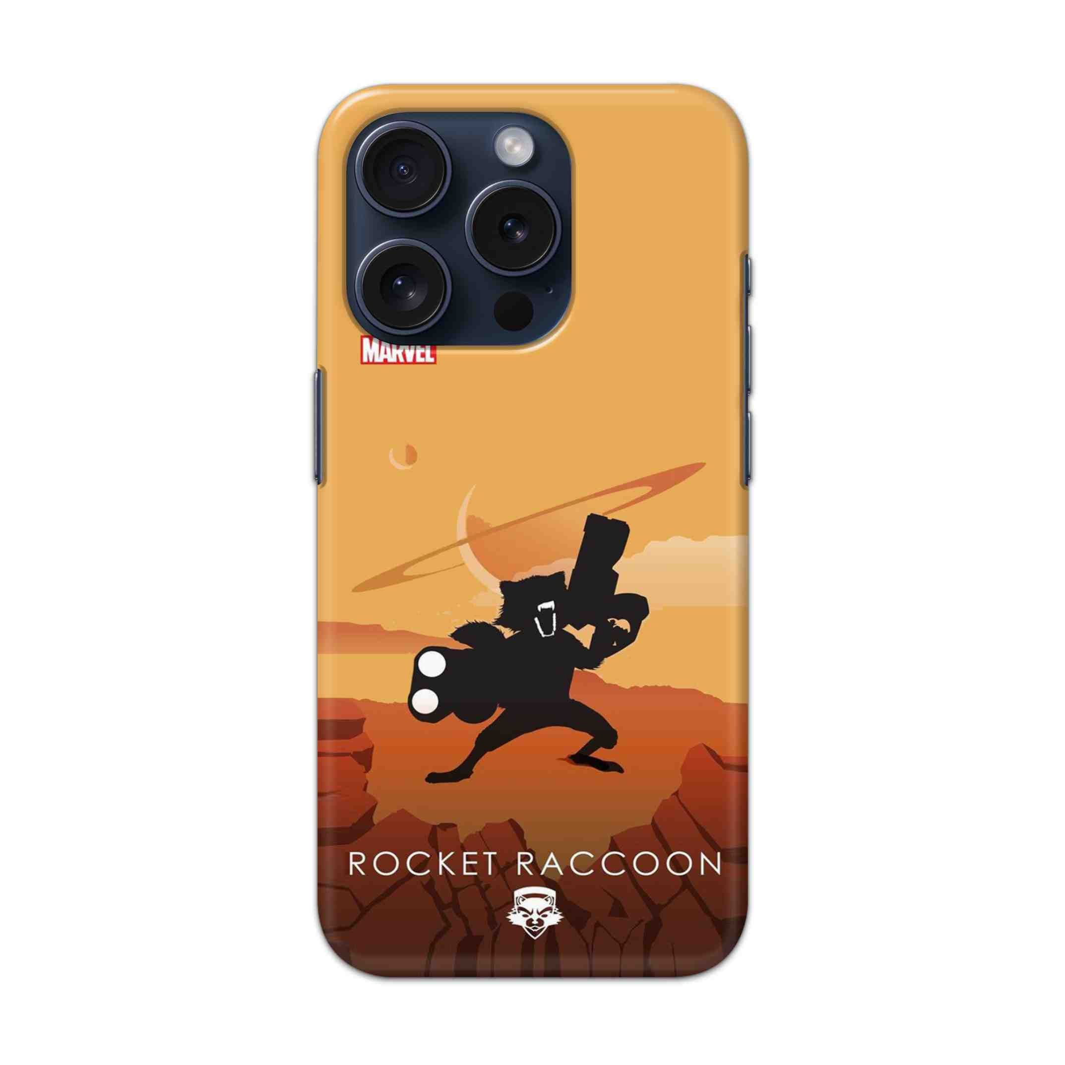 Buy Rocket Raccon Hard Back Mobile Phone Case/Cover For iPhone 15 Pro Online