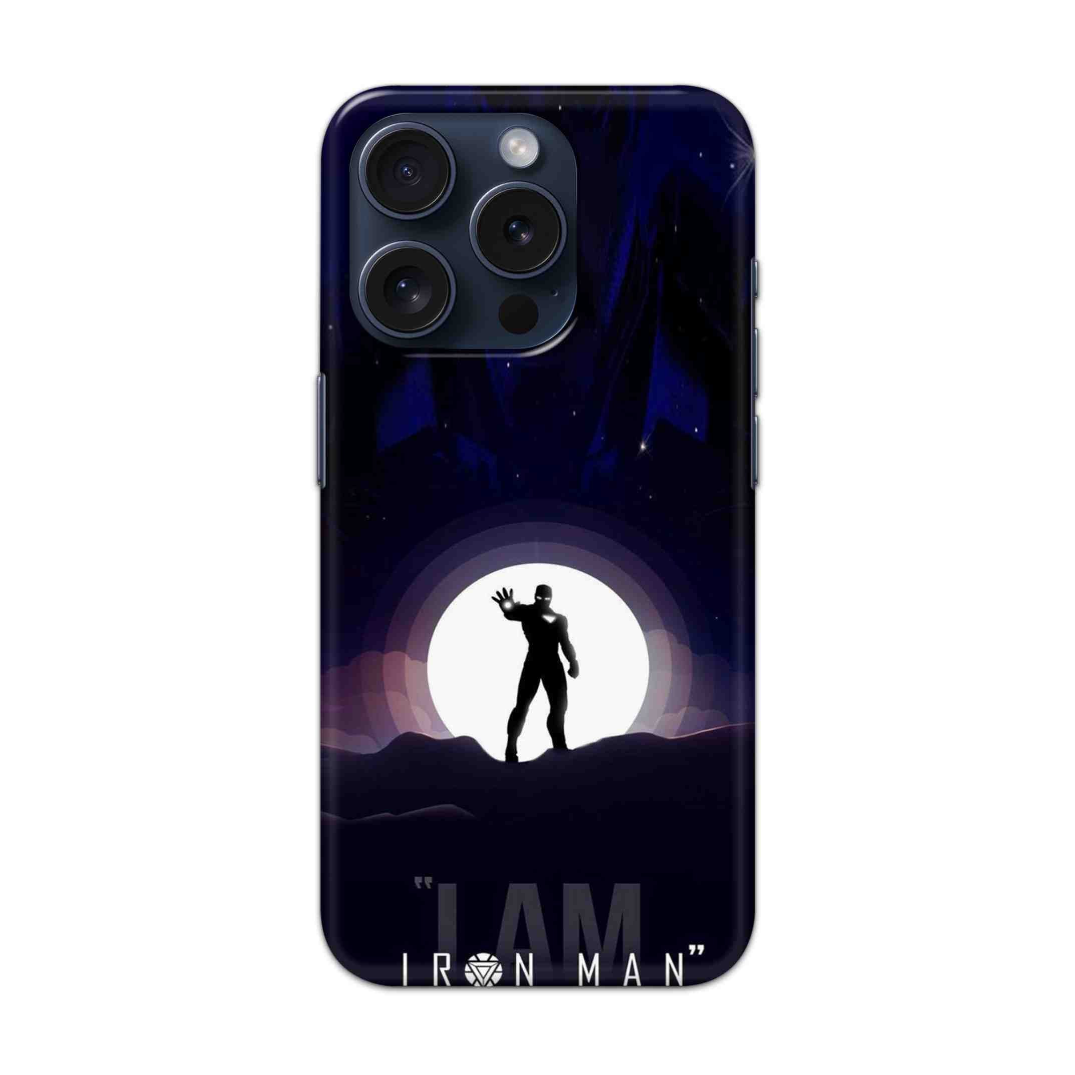 Buy I Am Iron Man Hard Back Mobile Phone Case/Cover For iPhone 15 Pro Online