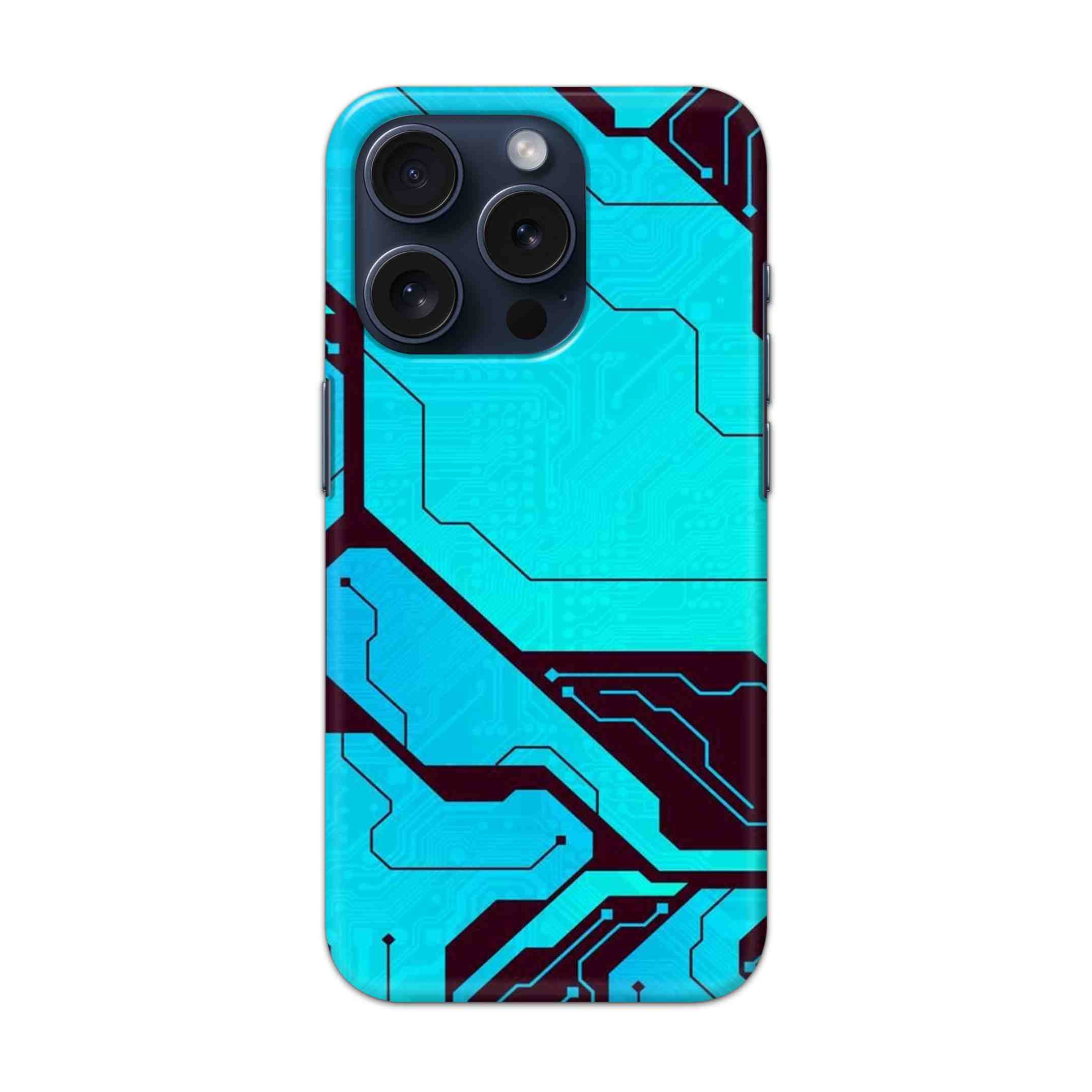 Buy Futuristic Line Hard Back Mobile Phone Case/Cover For iPhone 15 Pro Online