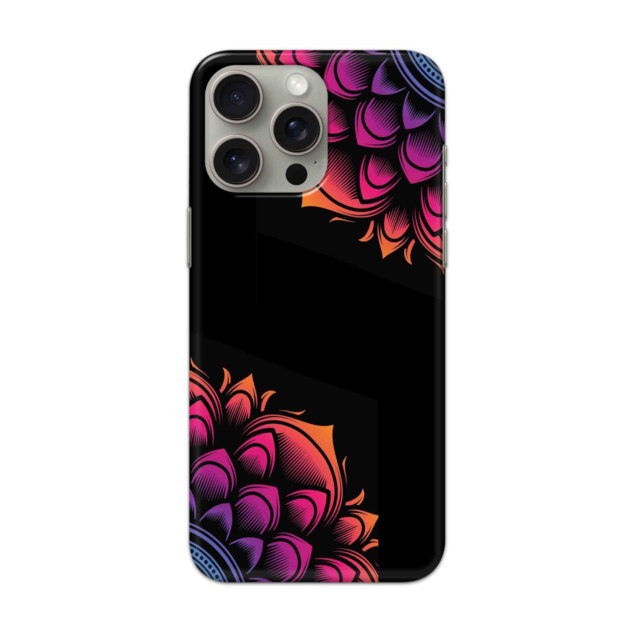 Buy Mandala Hard Back Mobile Phone Case/Cover For iPhone 15 Pro Max Online