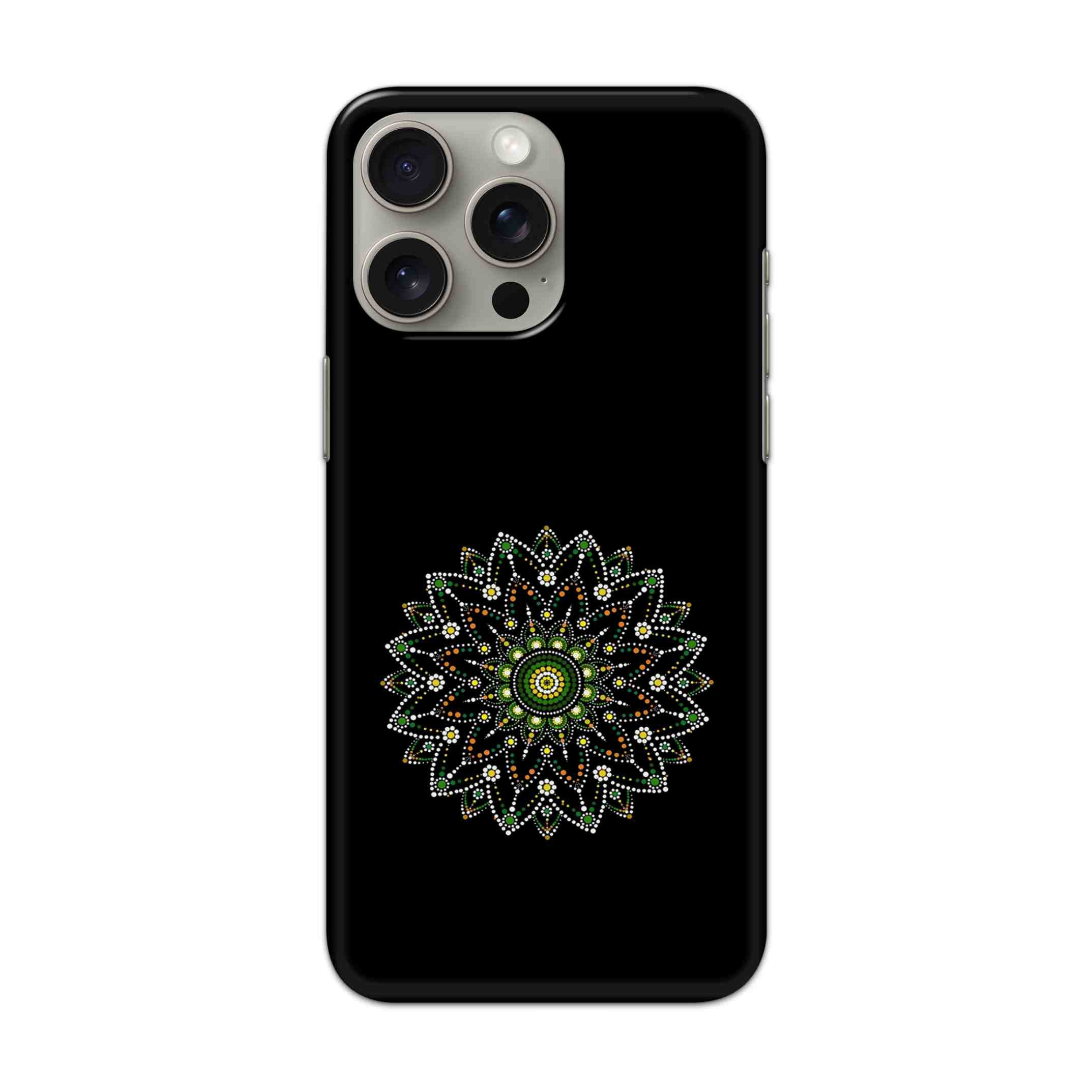 Buy Moon Mandala Hard Back Mobile Phone Case/Cover For iPhone 15 Pro Max Online