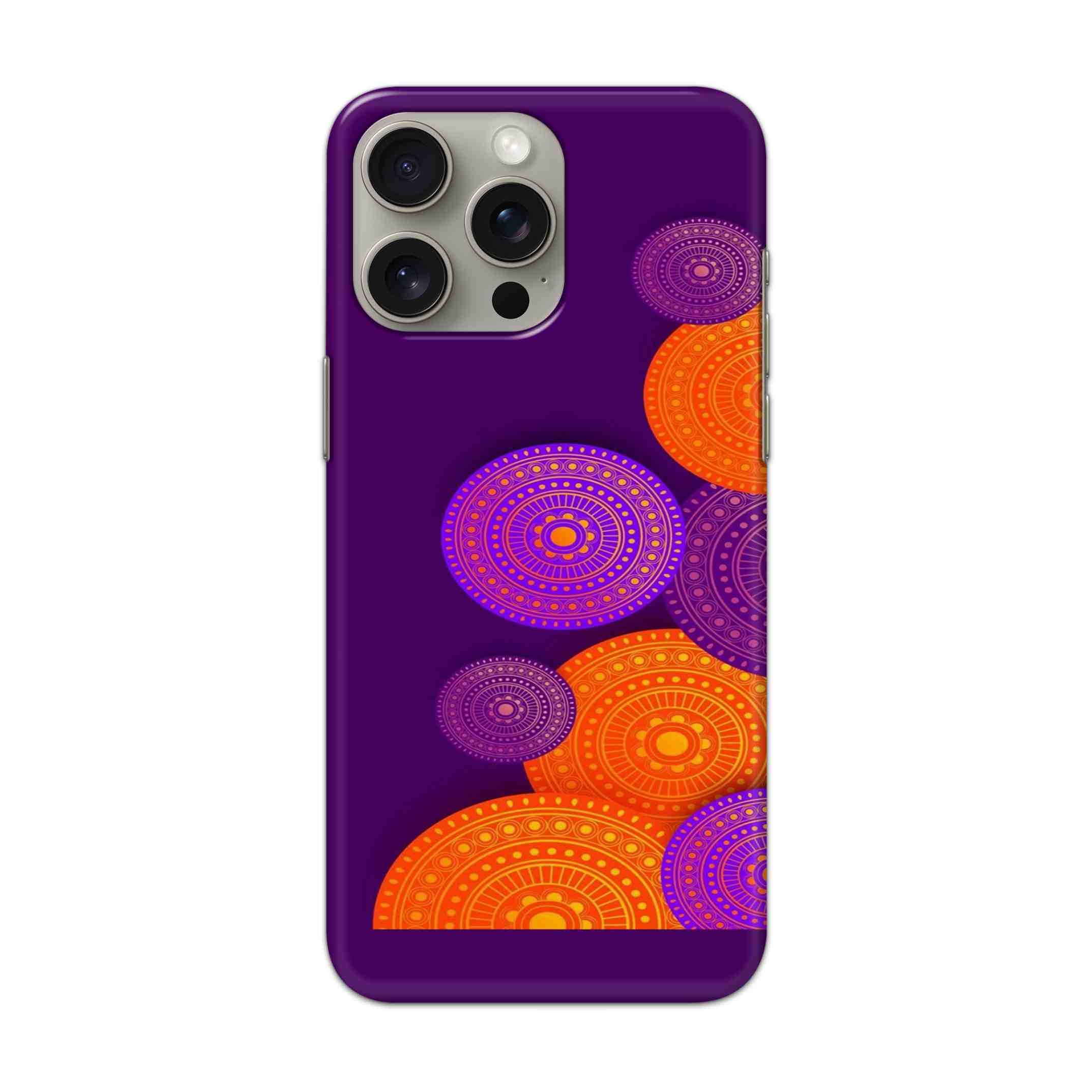 Buy Sand Mandalas Hard Back Mobile Phone Case/Cover For iPhone 15 Pro Max Online