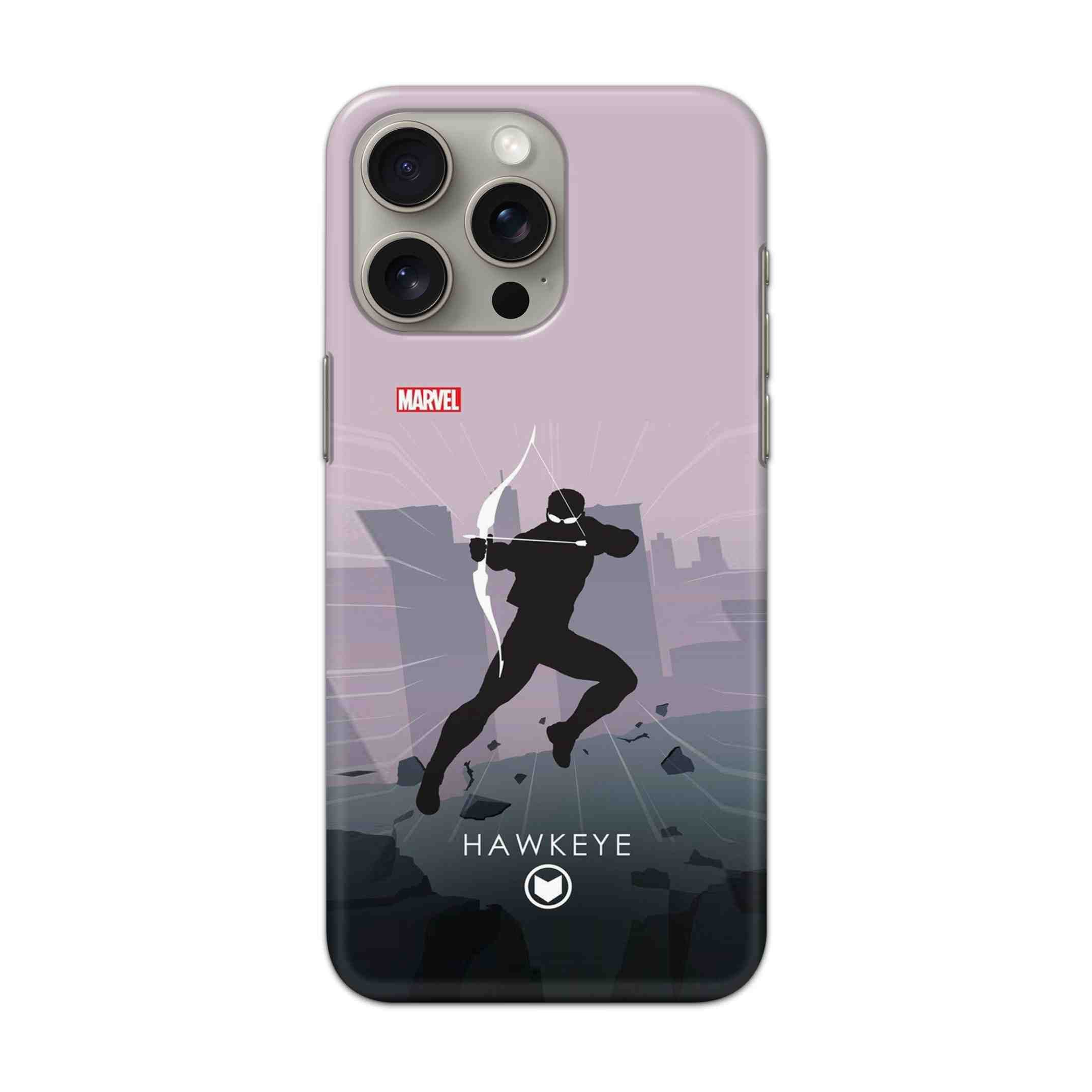 Buy Hawkeye Hard Back Mobile Phone Case/Cover For iPhone 15 Pro Max Online