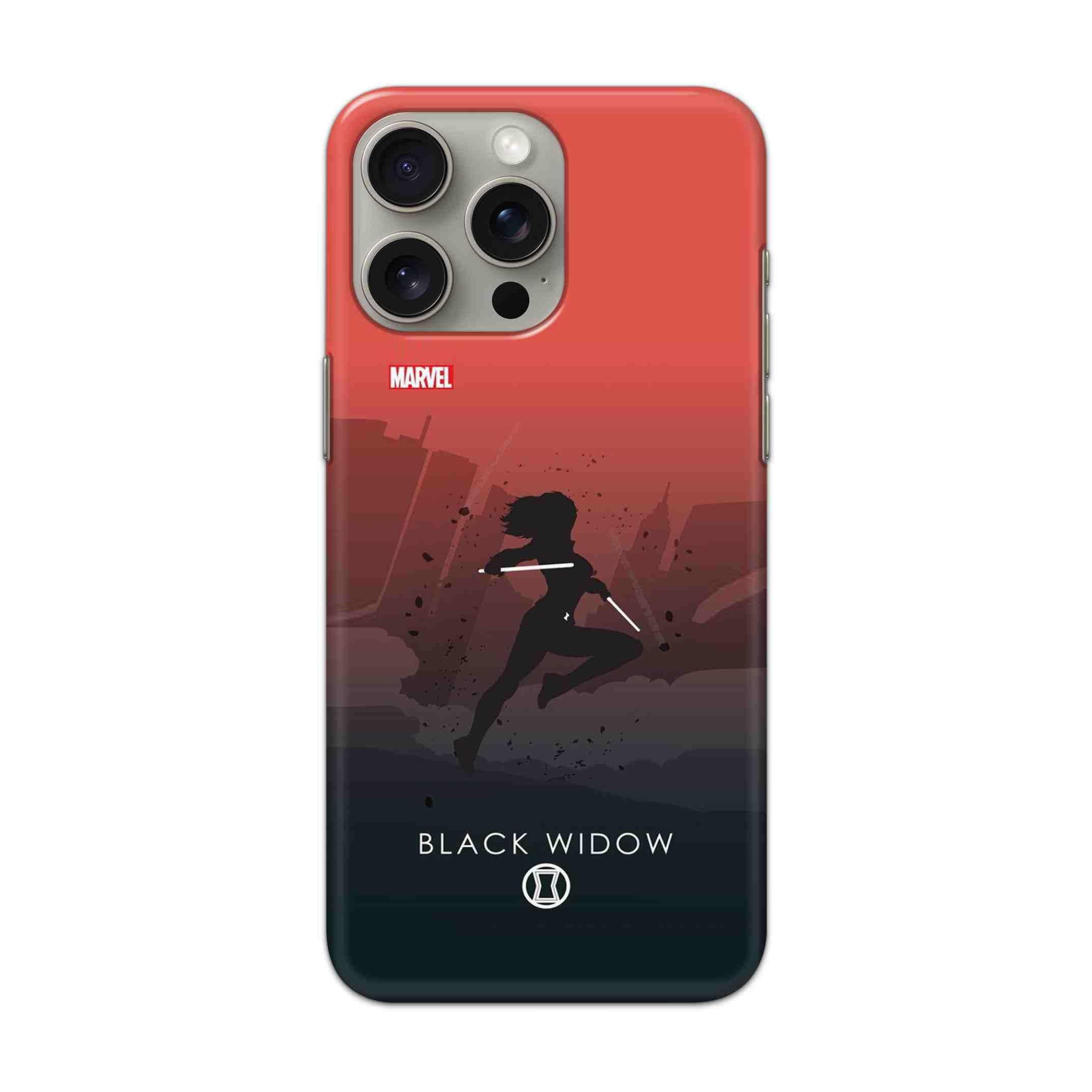Buy Black Widow Hard Back Mobile Phone Case/Cover For iPhone 15 Pro Max Online