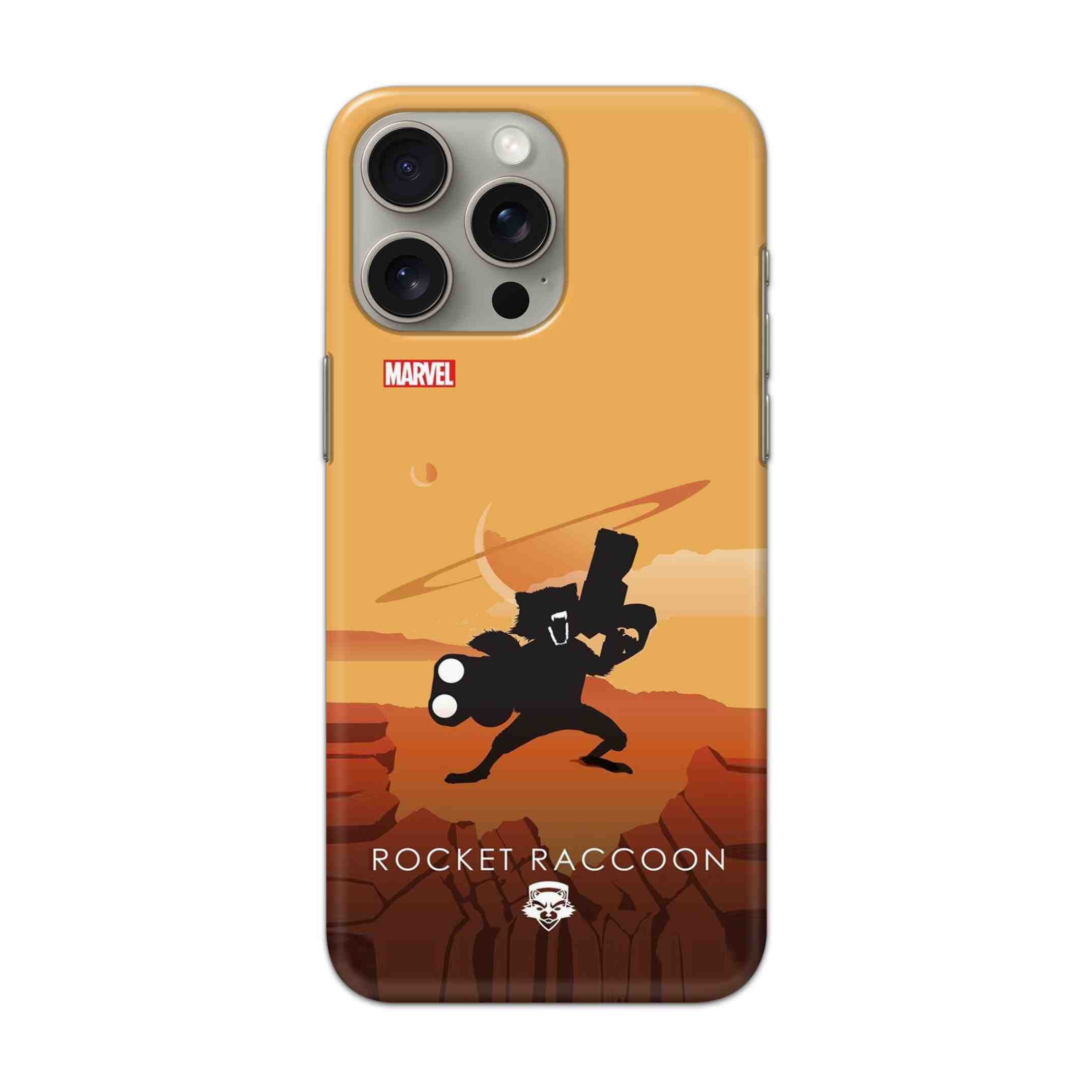 Buy Rocket Raccon Hard Back Mobile Phone Case/Cover For iPhone 15 Pro Max Online