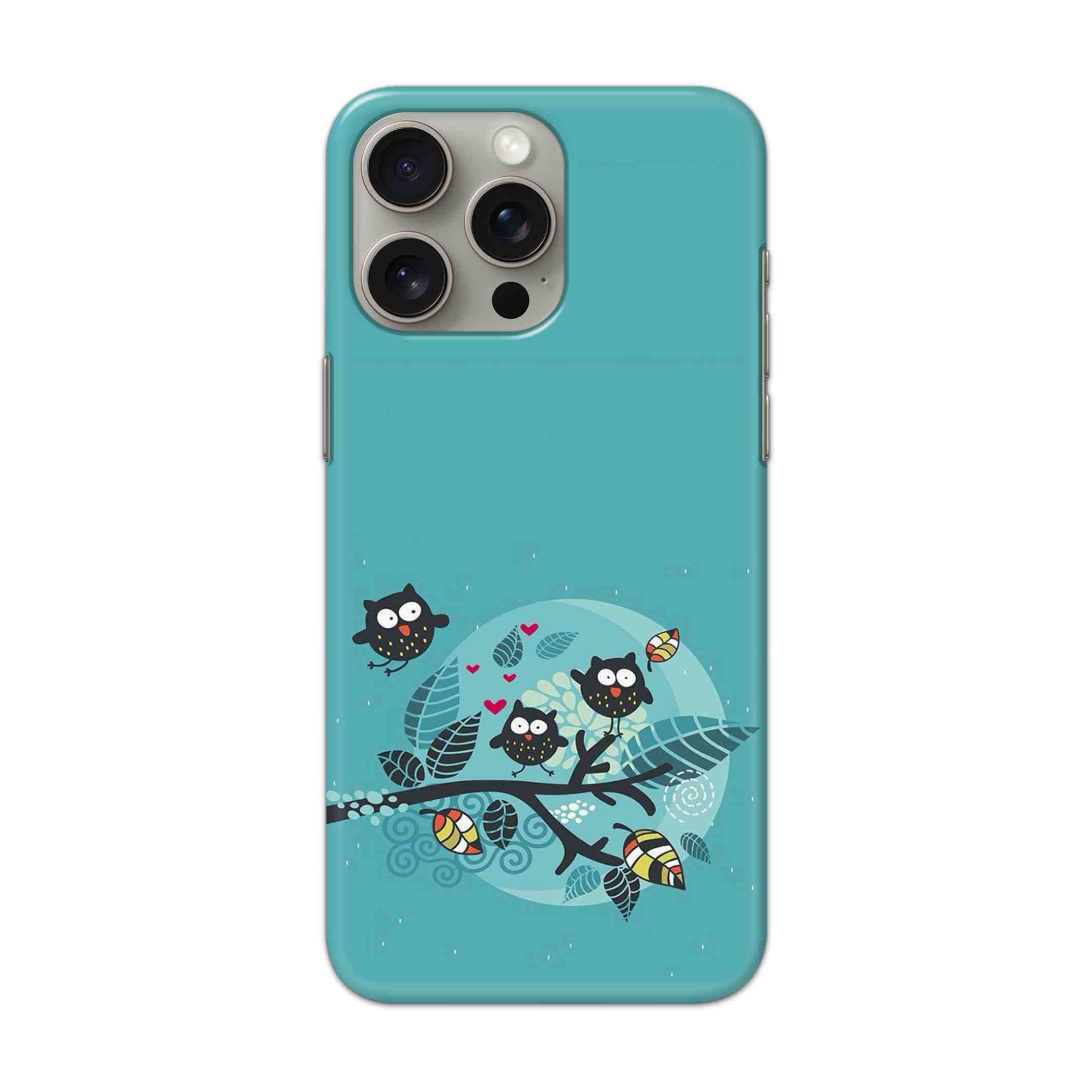 Buy Owl Hard Back Mobile Phone Case/Cover For iPhone 15 Pro Max Online