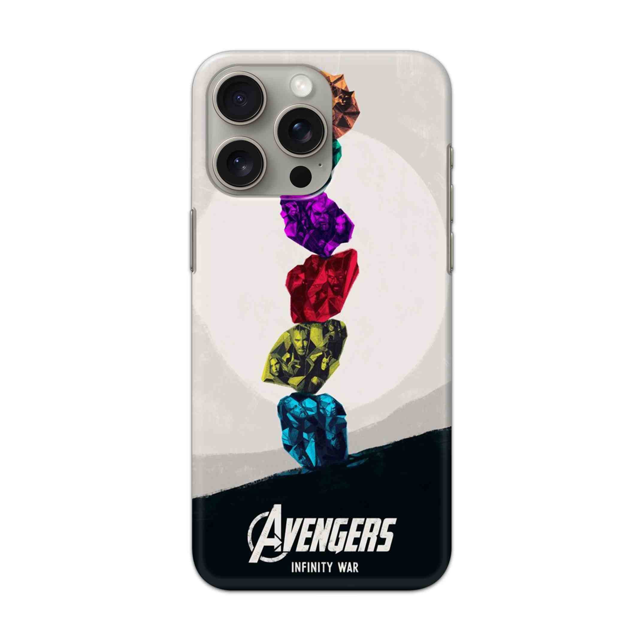 Buy Avengers Stone Hard Back Mobile Phone Case/Cover For iPhone 15 Pro Max Online