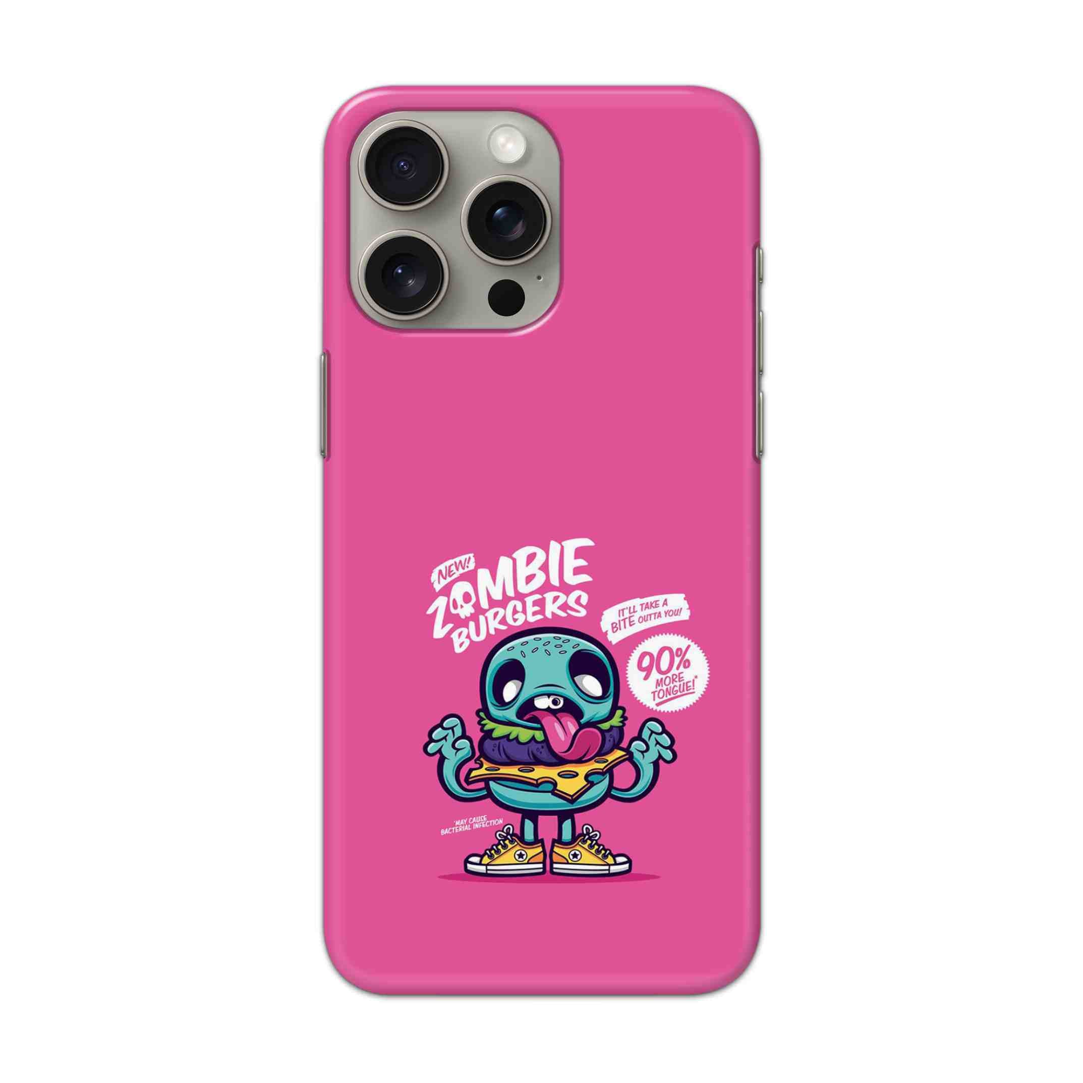 Buy New Zombie Burgers Hard Back Mobile Phone Case/Cover For iPhone 15 Pro Max Online