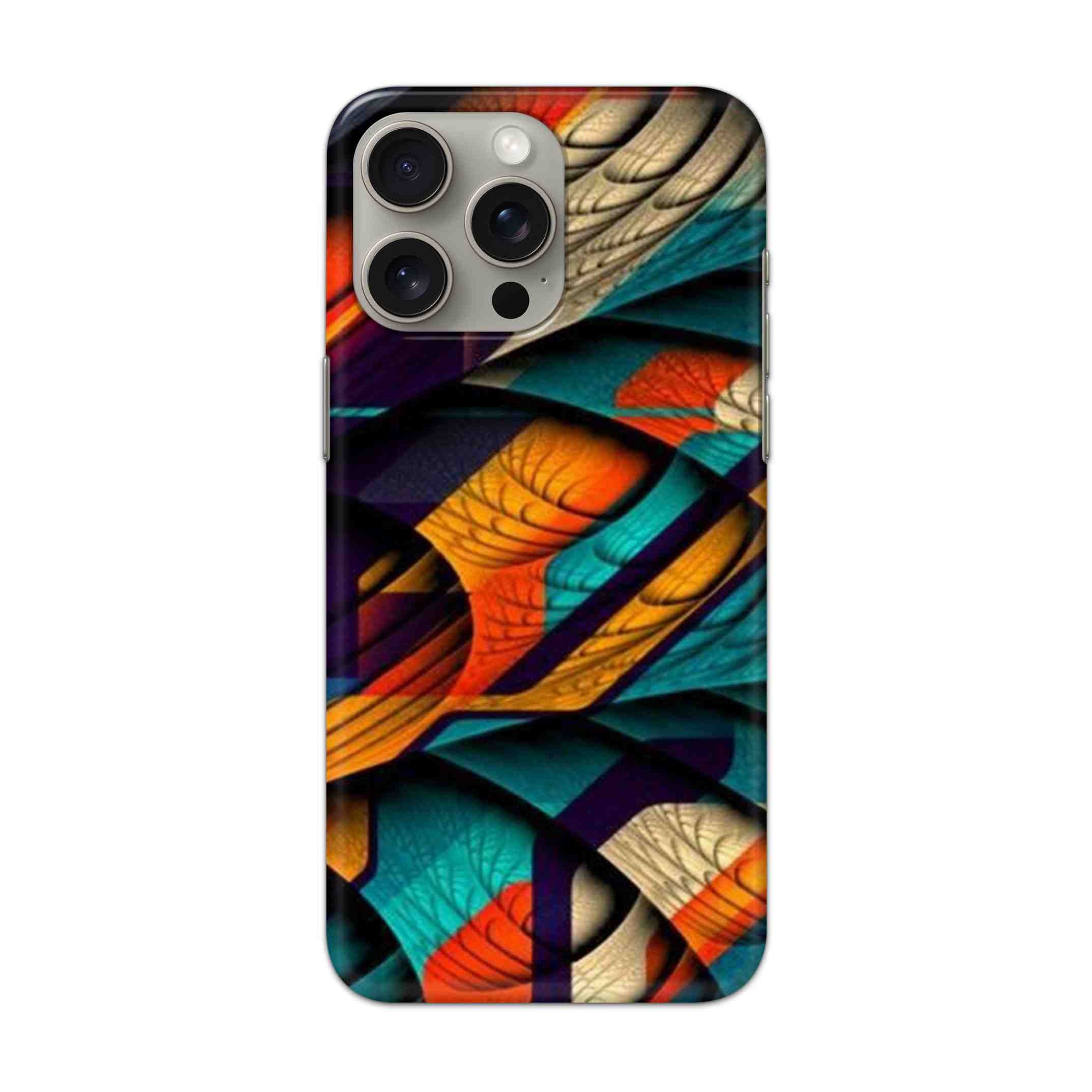 Buy Color Abstract Hard Back Mobile Phone Case/Cover For iPhone 15 Pro Max Online