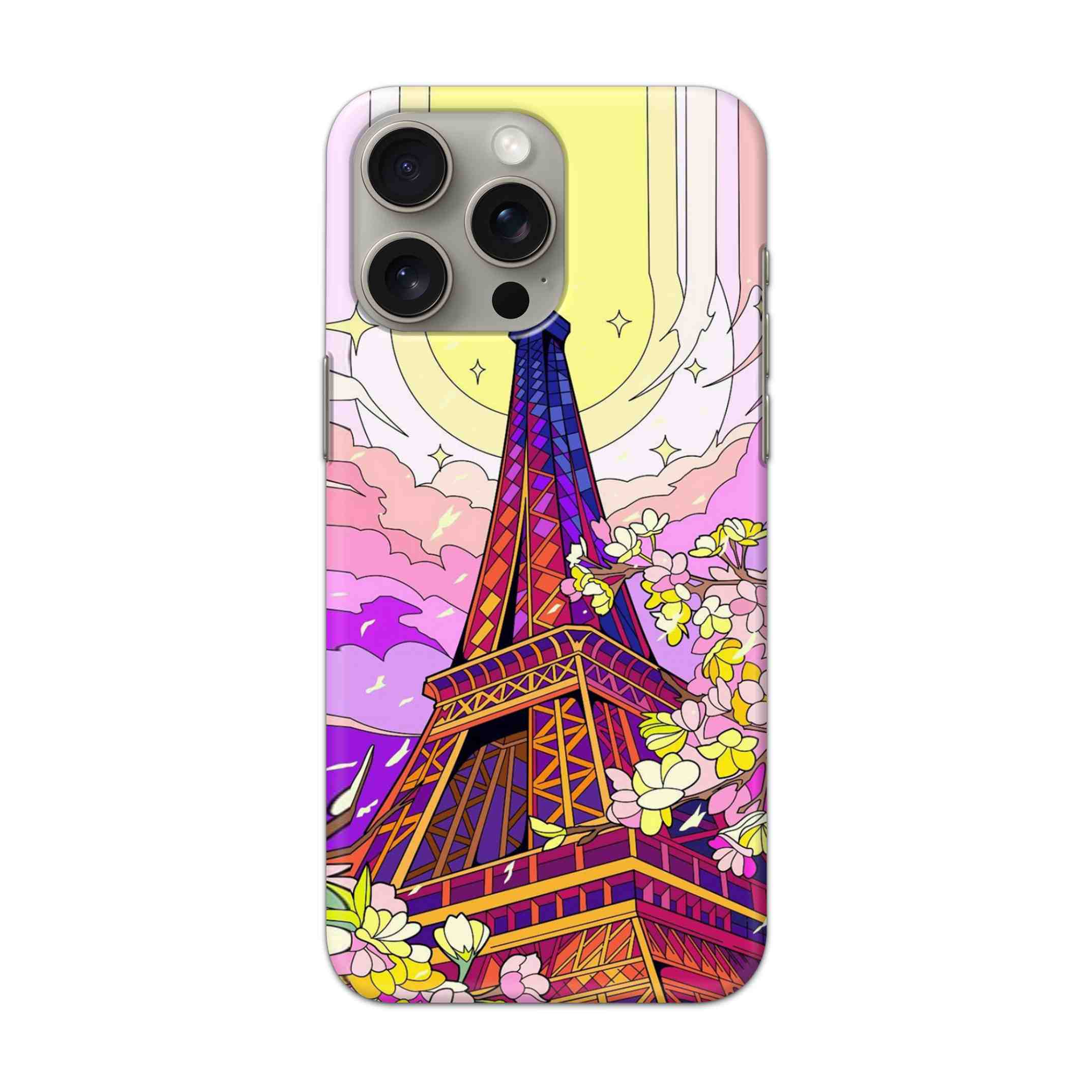 Buy Eiffl Tower Hard Back Mobile Phone Case/Cover For iPhone 15 Pro Max Online