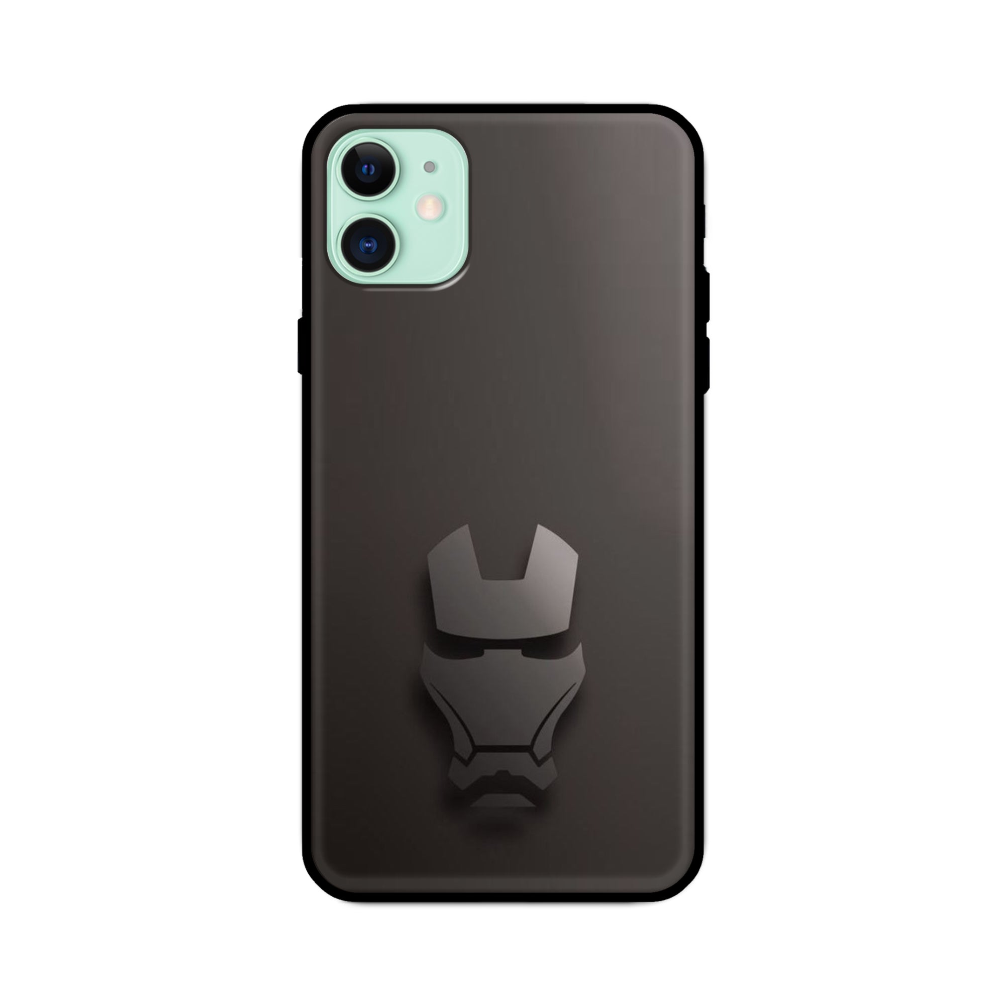 Buy Iron Man Logo Glass/Metal Back Mobile Phone Case/Cover For iPhone 11 Online
