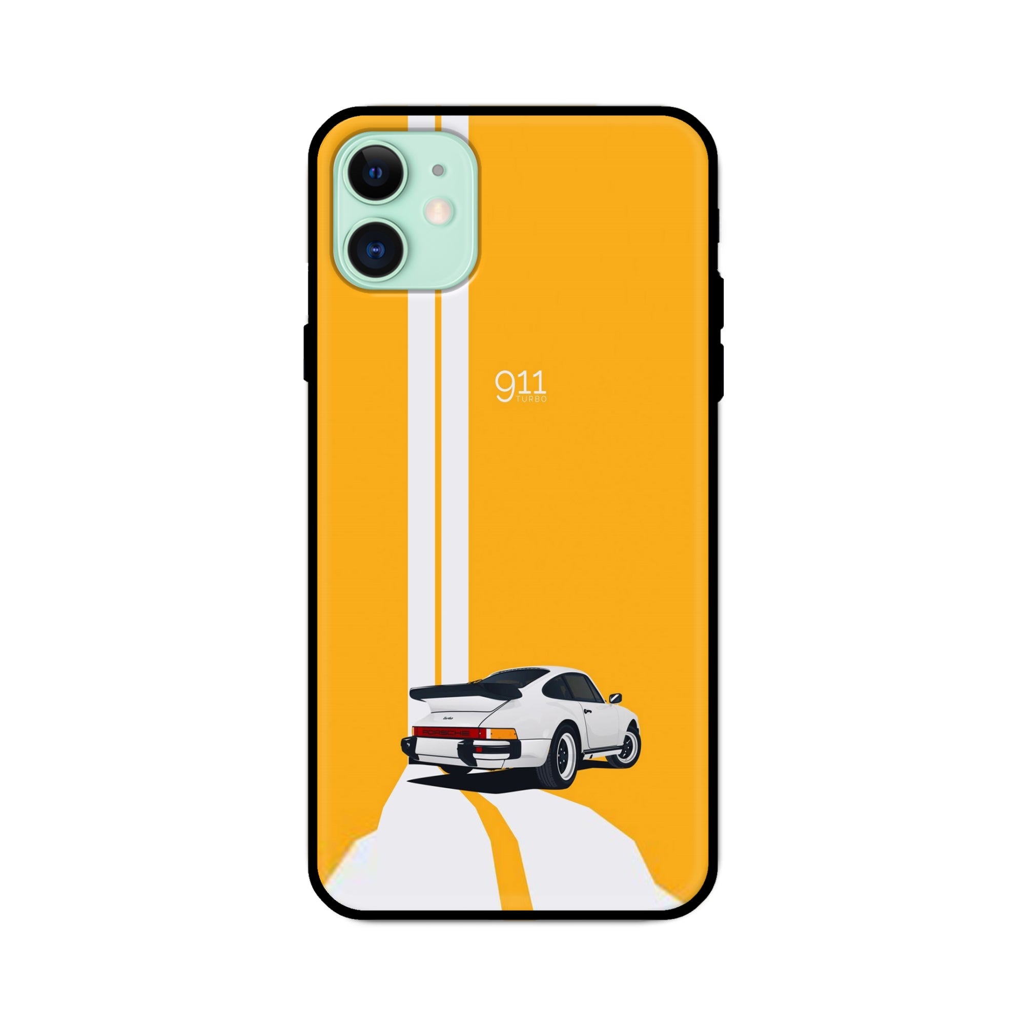 Buy 911 Gt Porche Glass/Metal Back Mobile Phone Case/Cover For iPhone 11 Online