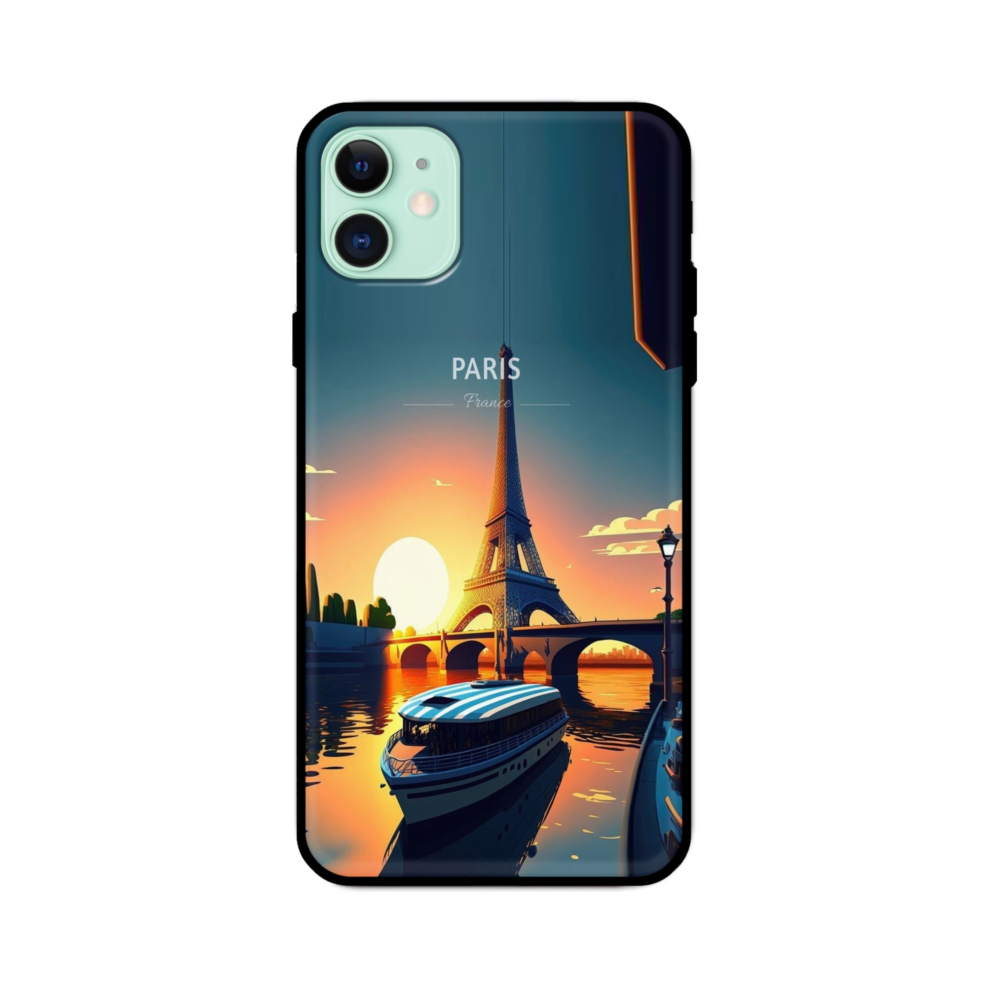 Buy France Glass/Metal Back Mobile Phone Case/Cover For iPhone 11 Online