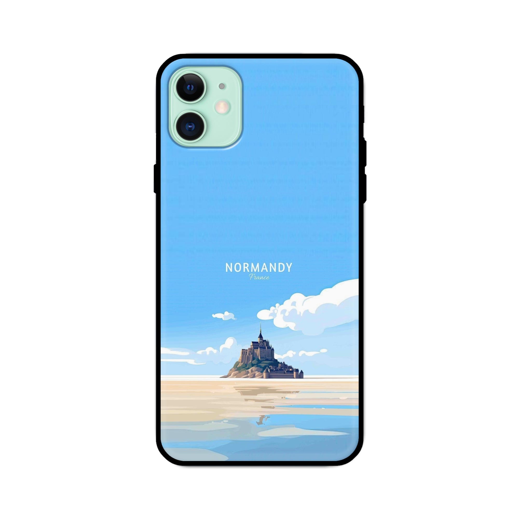 Buy Normandy Glass/Metal Back Mobile Phone Case/Cover For iPhone 11 Online