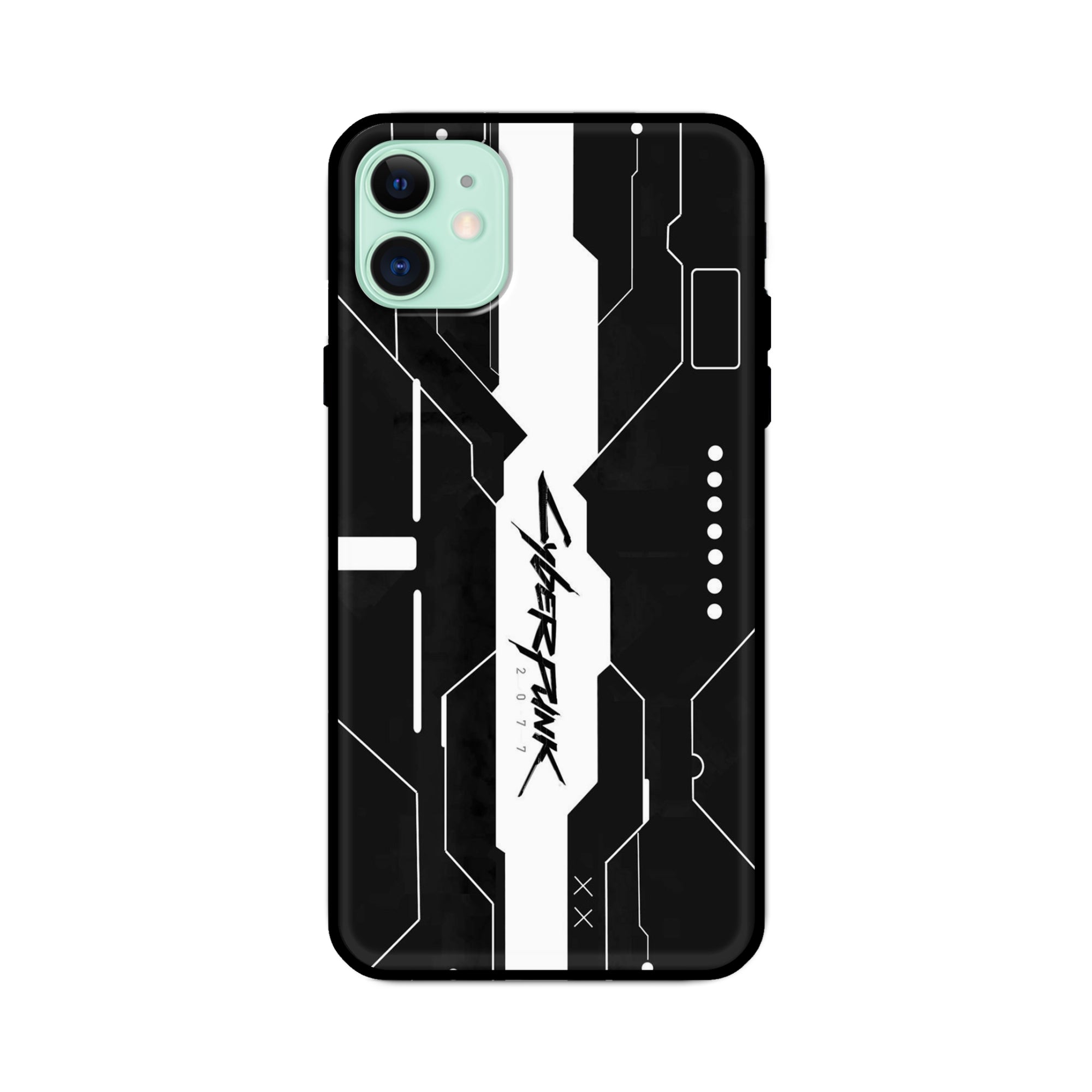 Buy Cyberpunk 2077 Art Glass/Metal Back Mobile Phone Case/Cover For iPhone 11 Online