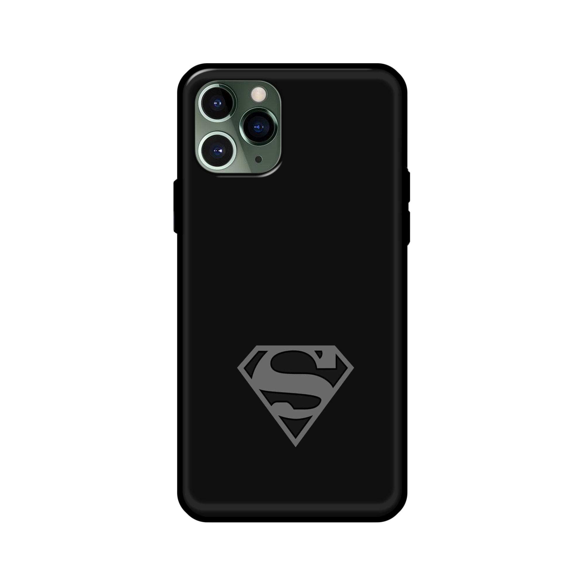Buy Superman Logo Glass/Metal Back Mobile Phone Case/Cover For iPhone 11 Pro Online