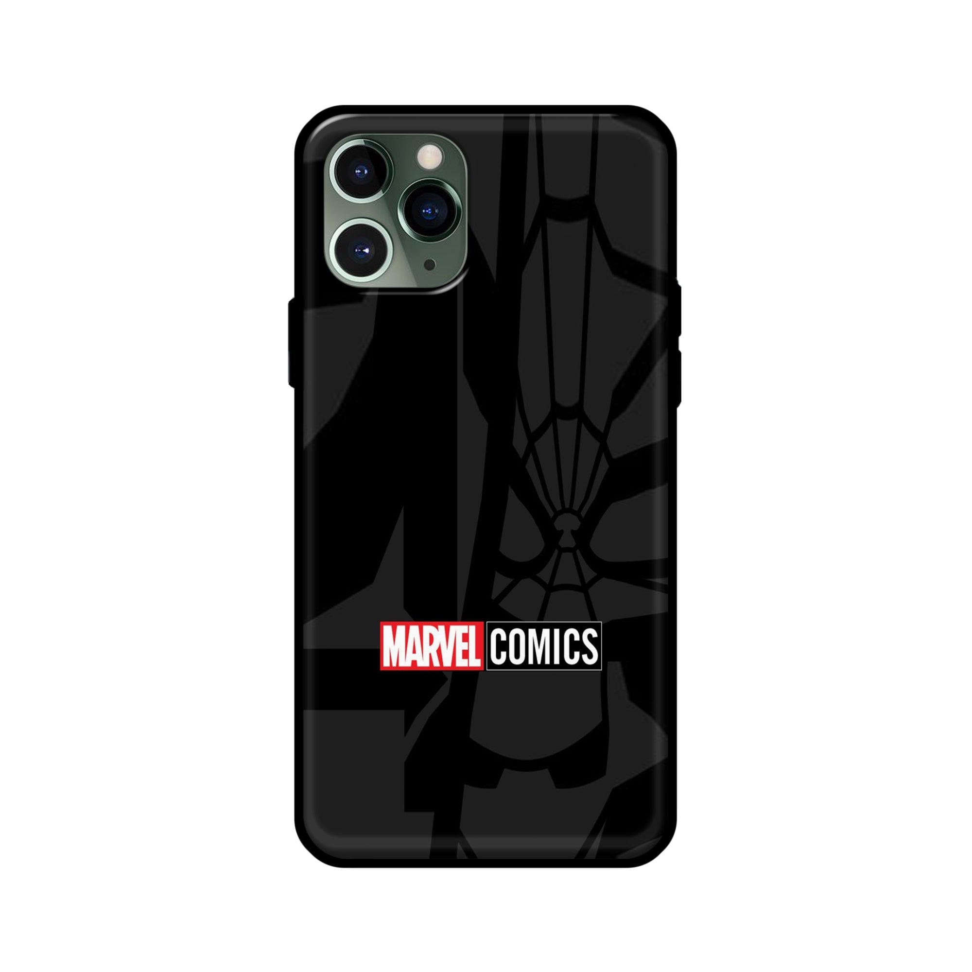 Buy Marvel Comics Glass/Metal Back Mobile Phone Case/Cover For iPhone 11 Pro Online